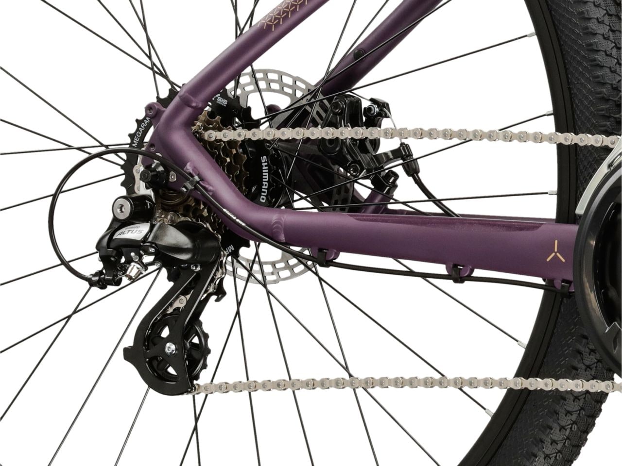 Kross Mountainbike »KROSS Mountainbike Hardtail 29" LEA 2.0 lila 21 Gänge« 21 Gang Shimano ALTUS M310 Schaltwerk Kettenschaltung