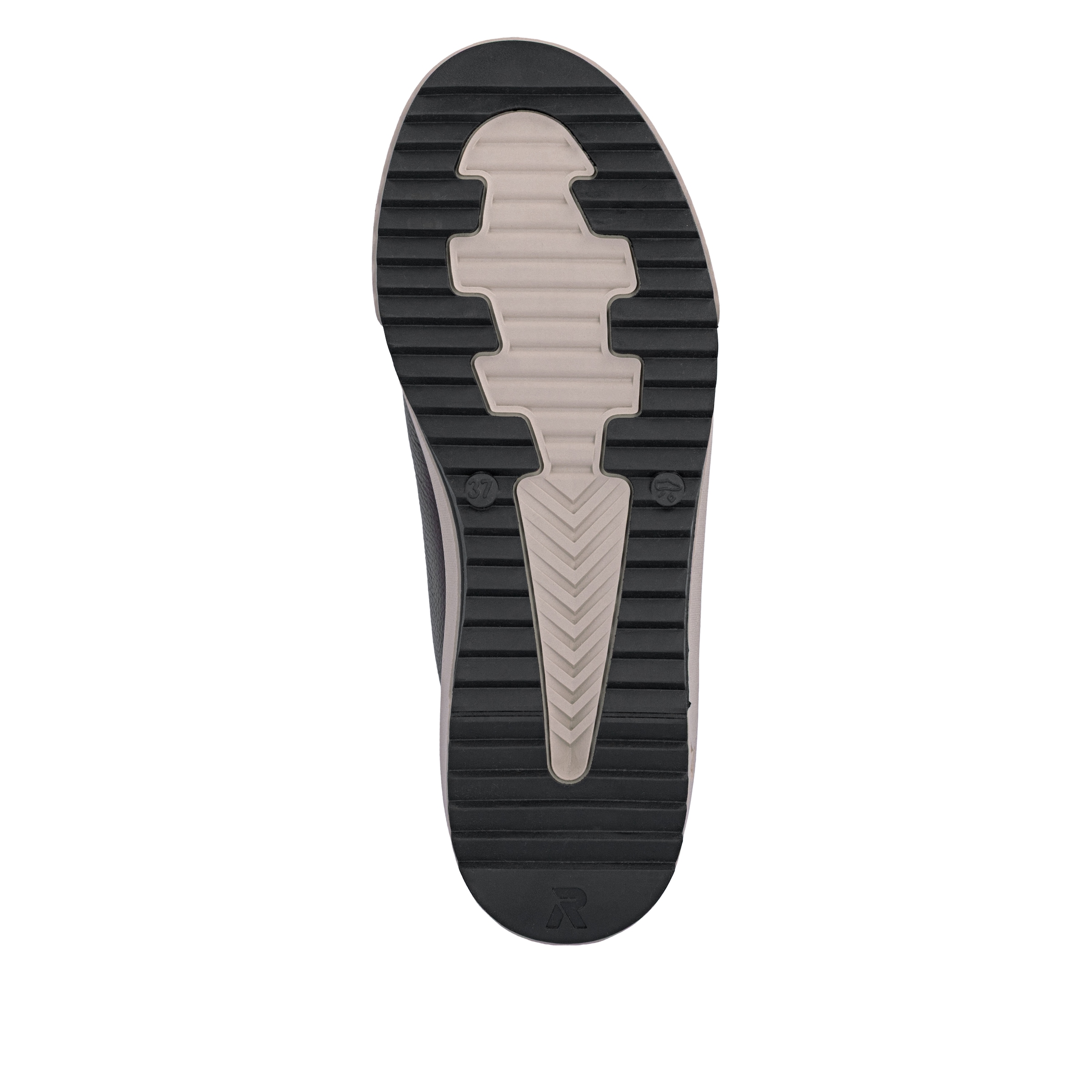 RIEKER Sport Schnürboots  Stiefelette, High Top Sneaker, Freizeitboots mit Reißverschluss