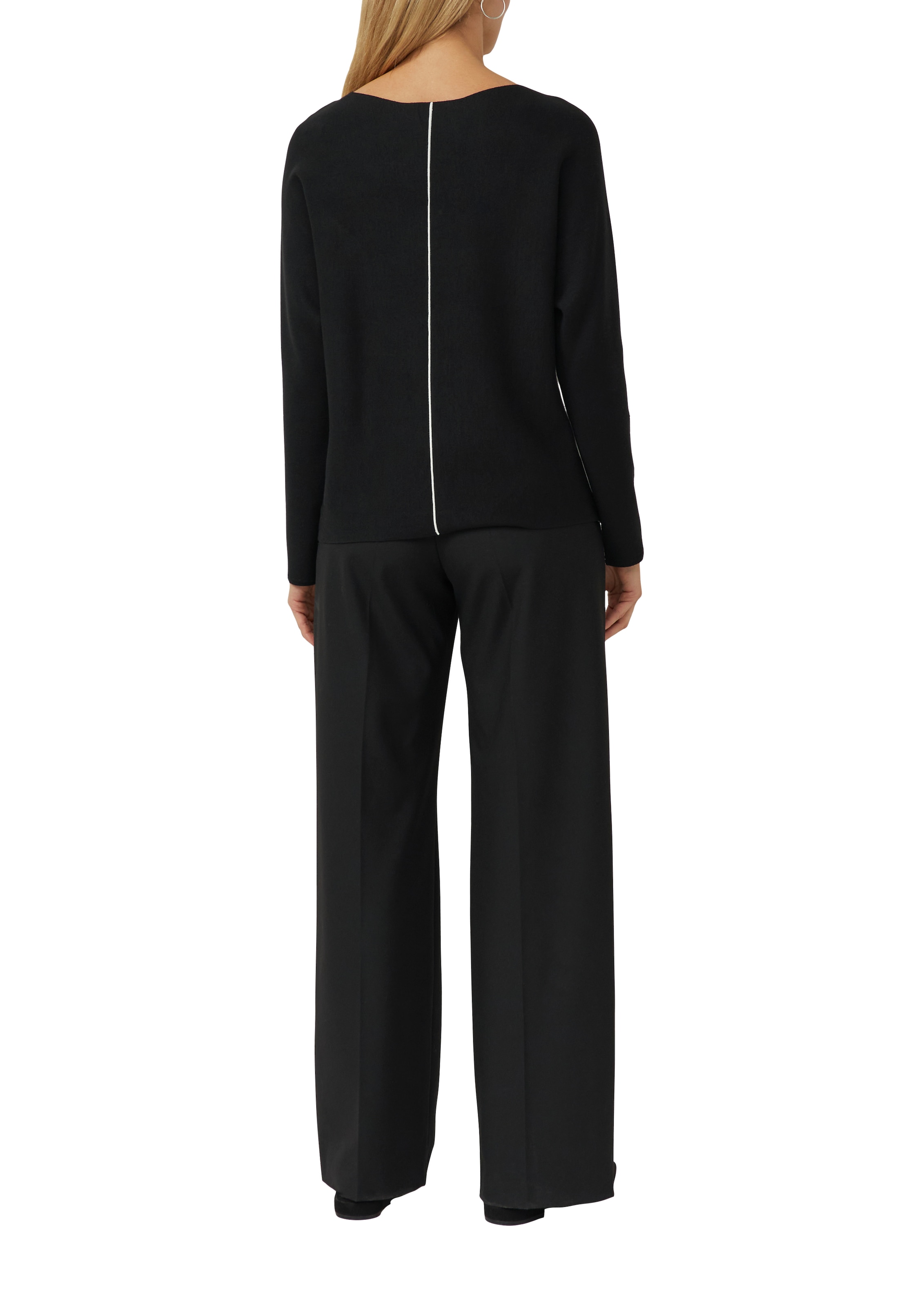 s.Oliver BLACK LABEL Strickpullover mit Colour-Blocking