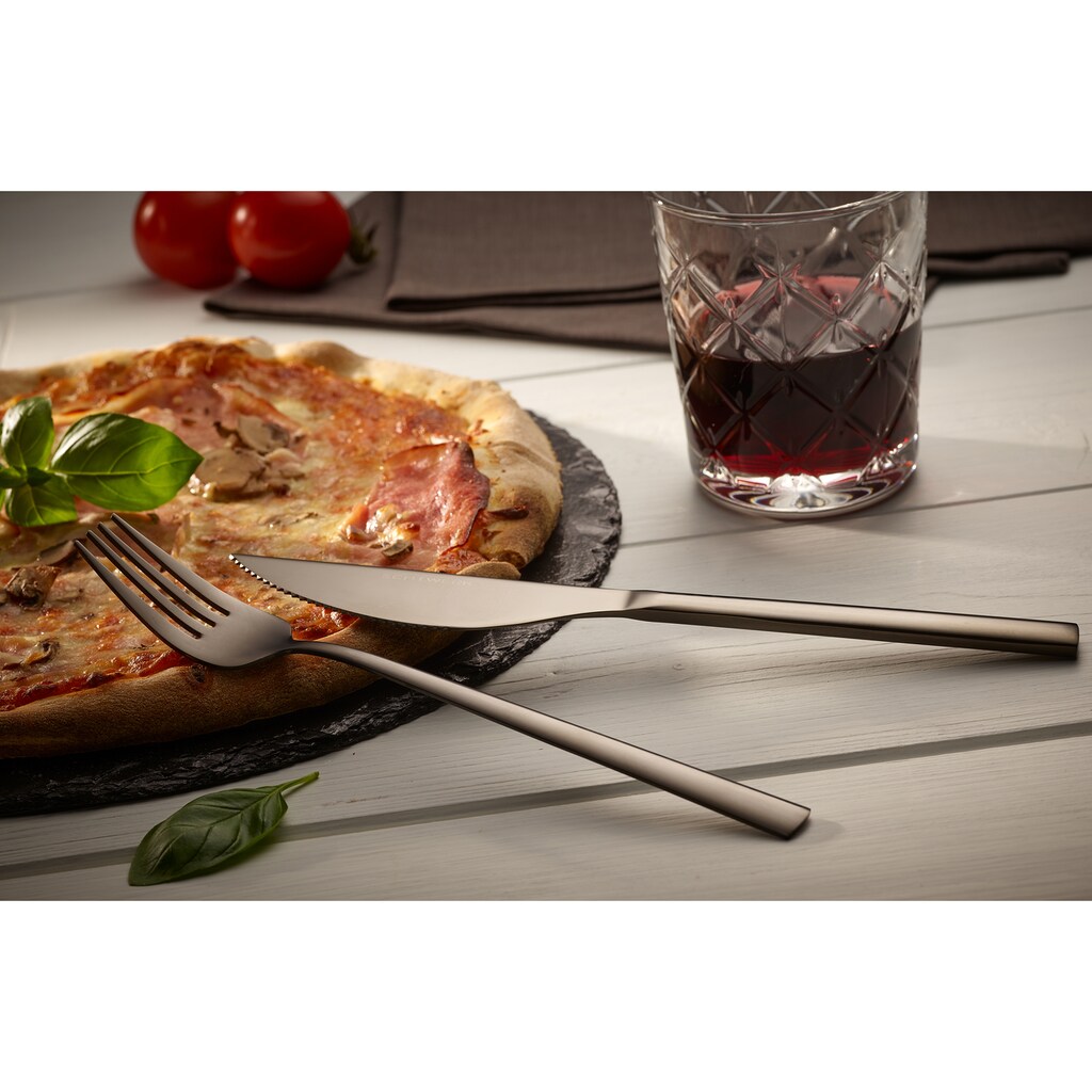 ECHTWERK Besteck-Set »Angelini«, (Set, 8 tlg.), für Pizza, Quiche, Flammkuchen