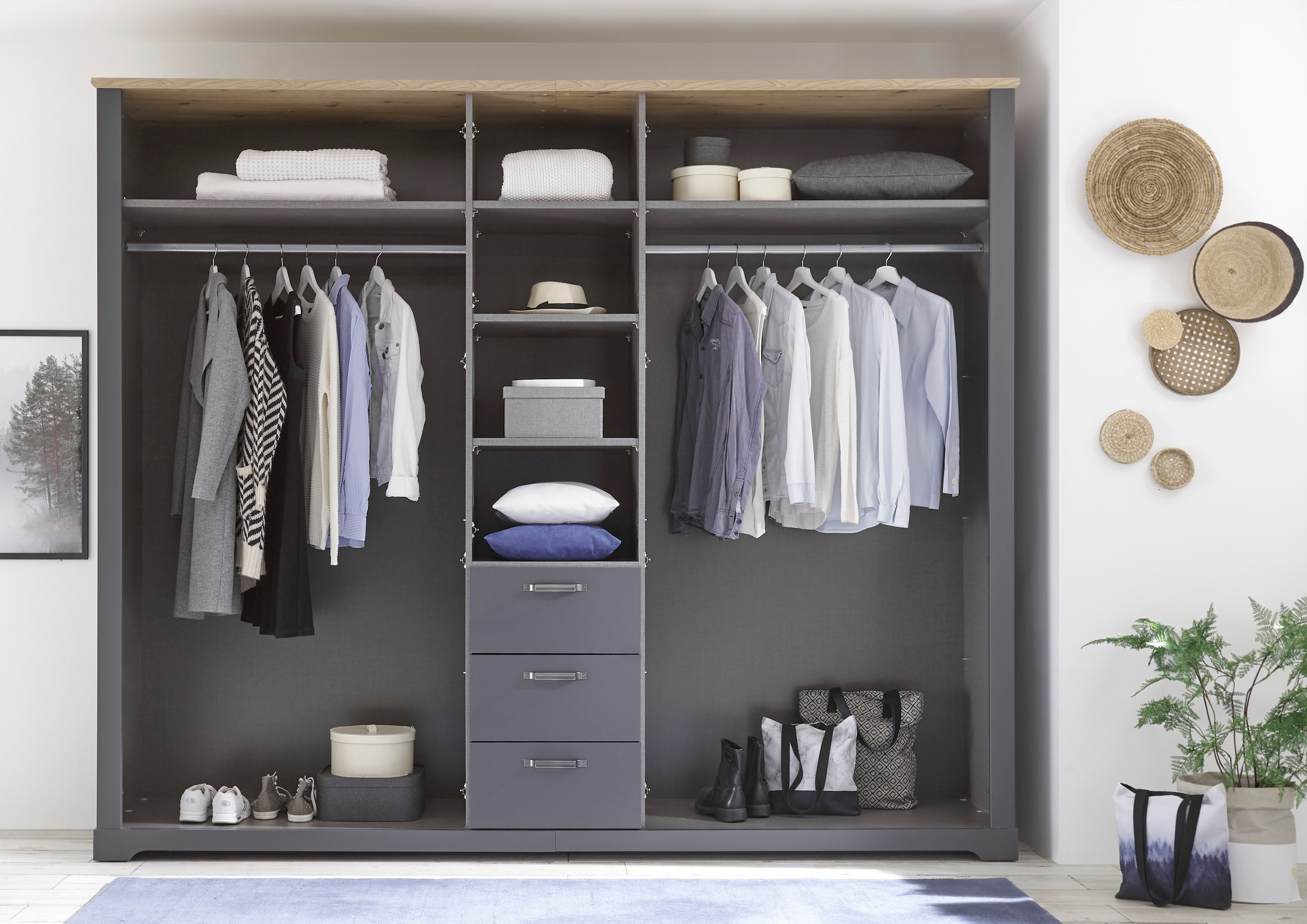 Schlafkontor Kleiderschrank »Elastir«, im Landhausstil