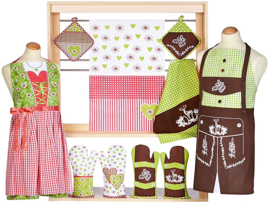 stuco Platzset »Dirndl«, (Set, 4 St.) günstig online kaufen