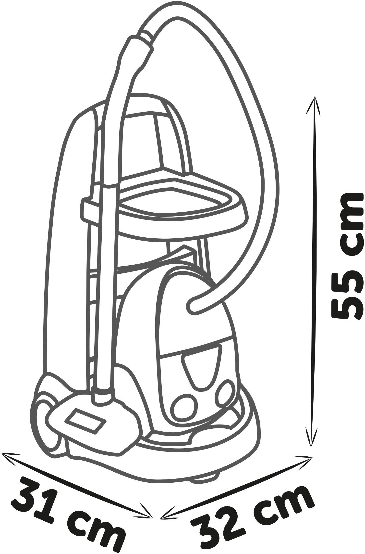 Smoby Kinder-Putzwagen »Rowenta«, mit Soundeffekt; Made in Europe