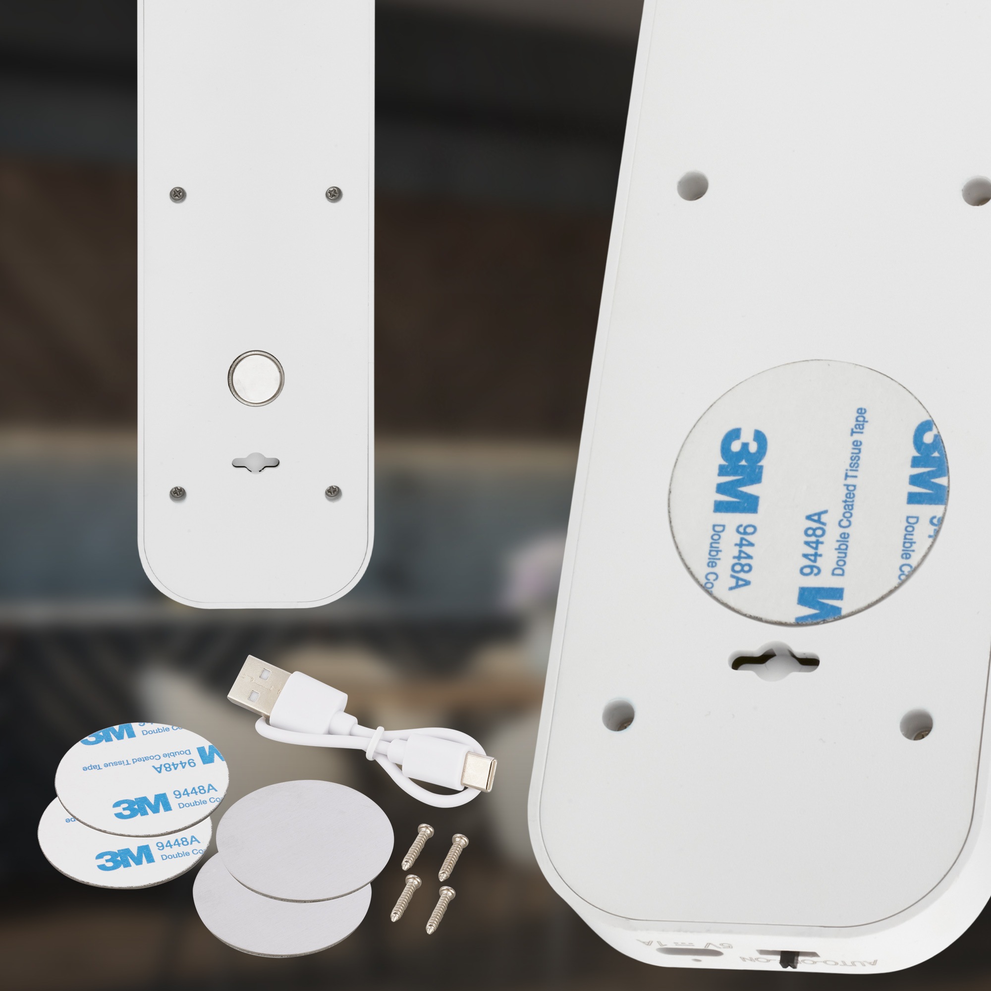 Briloner Leuchten LED Unterbauleuchte »SIGO« LED-Modul 1 Stk. Neutralweiß 30,5x6,5x2 cm, Küche, Schrank, Treppe, Küchenlampe