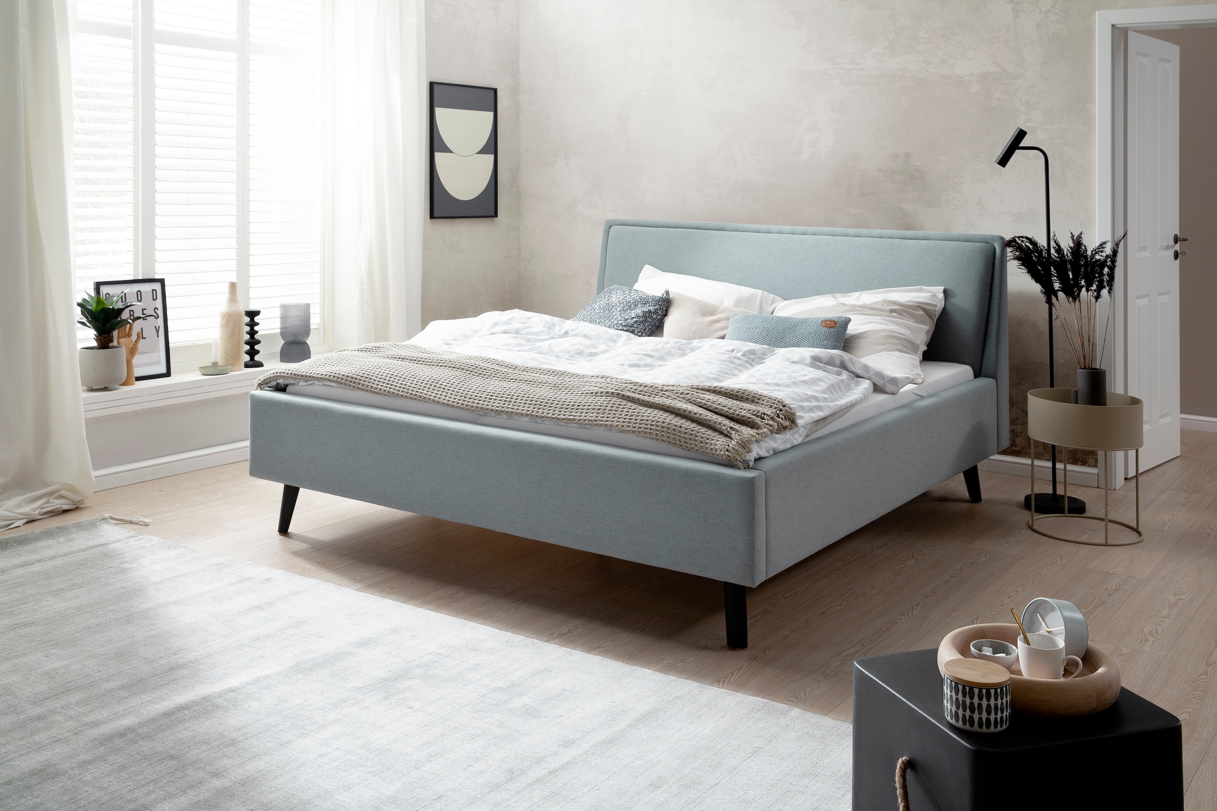 meise.möbel Polsterbett "Frieda" wahlweise mit Lattenrost und Bettkasten günstig online kaufen