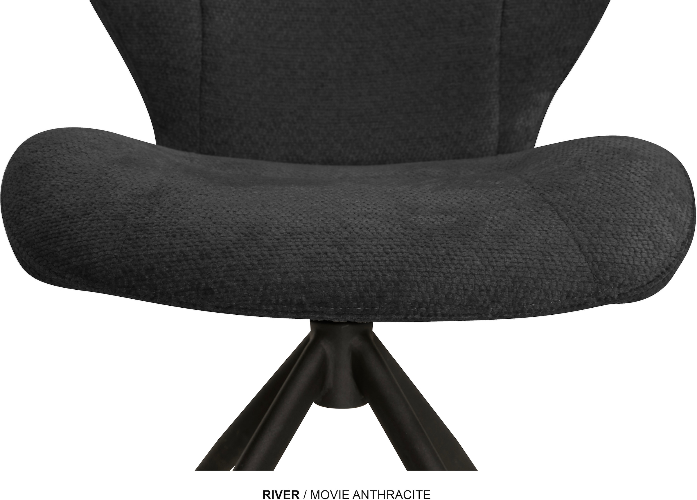 OMG Design Esszimmerstuhl »River« (Set) 2 Stk.Drehstuhl mit auto-return, mit Handgriff