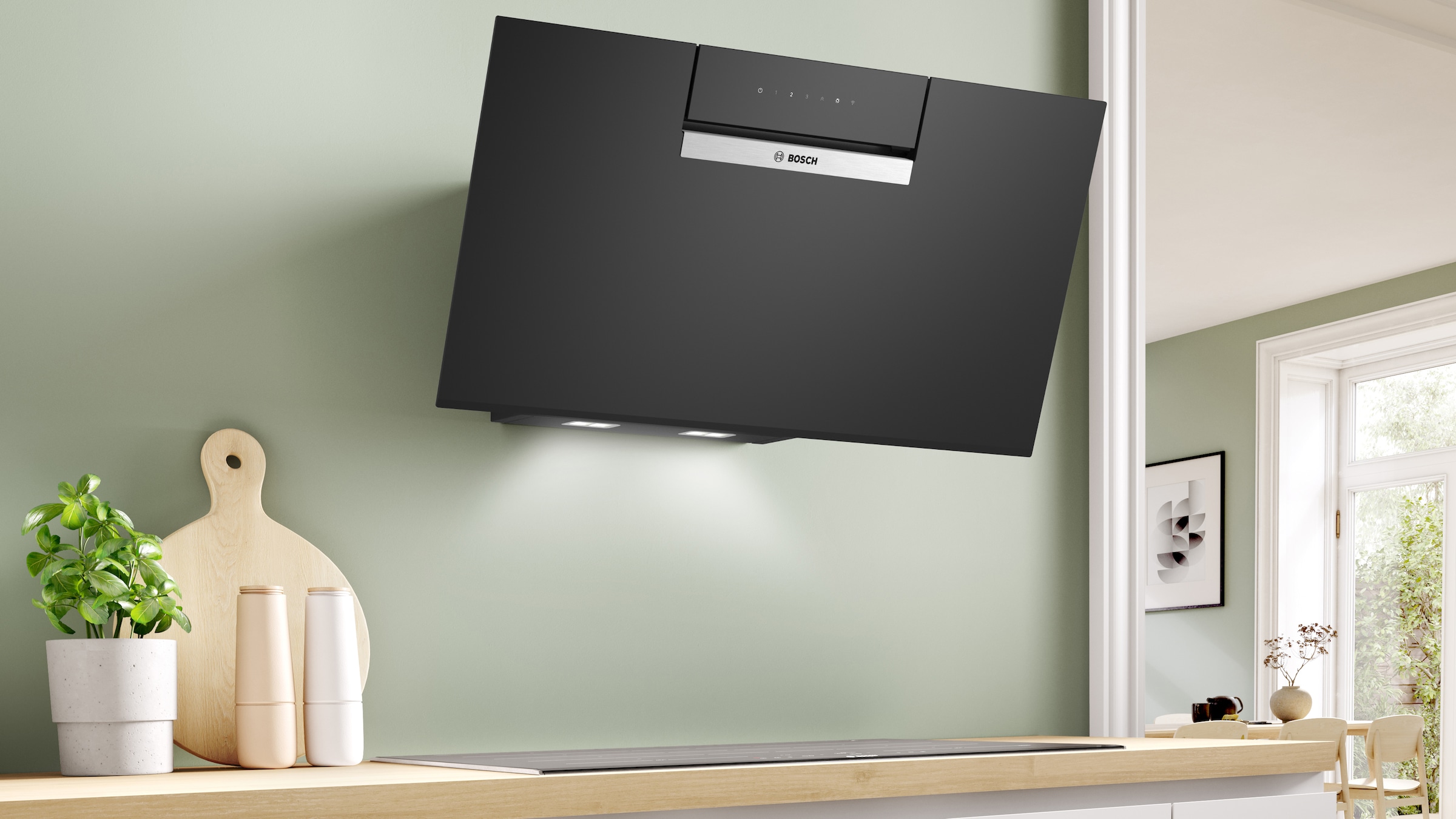 BOSCH Kopffreihaube »DWJ87FN60« Serie Serie 4 Umluftbetrieb