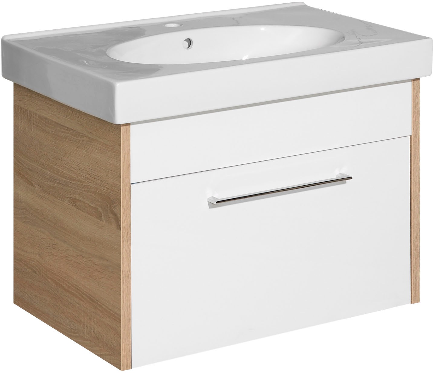 Saphir Badmöbel-Set »Quickset 382 Keramik-Waschtisch mit Waschtischuntersch günstig online kaufen