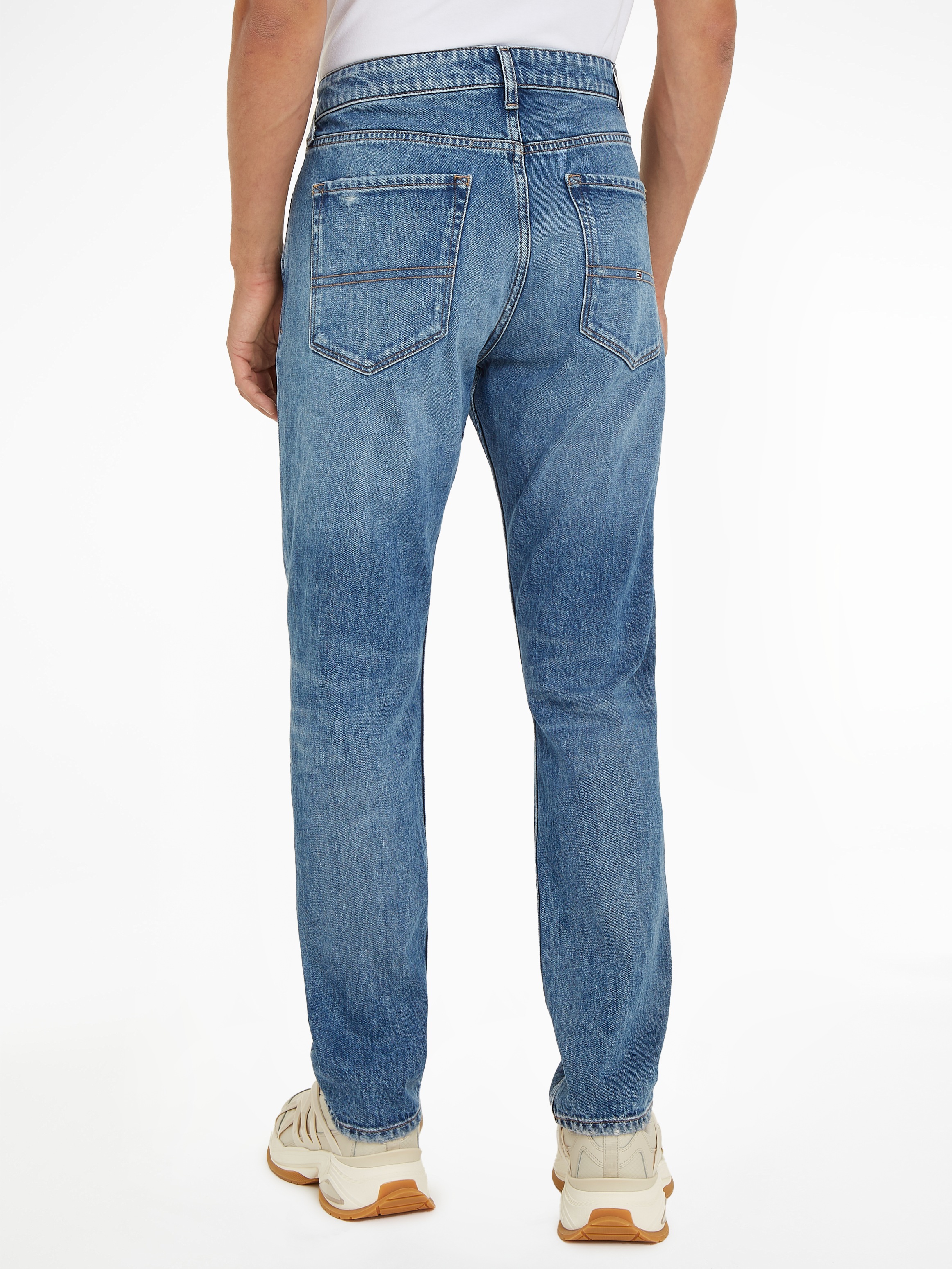 Tommy Jeans Slim-fit-Jeans »Scanton Slim Denim«, mit Used-Effekten