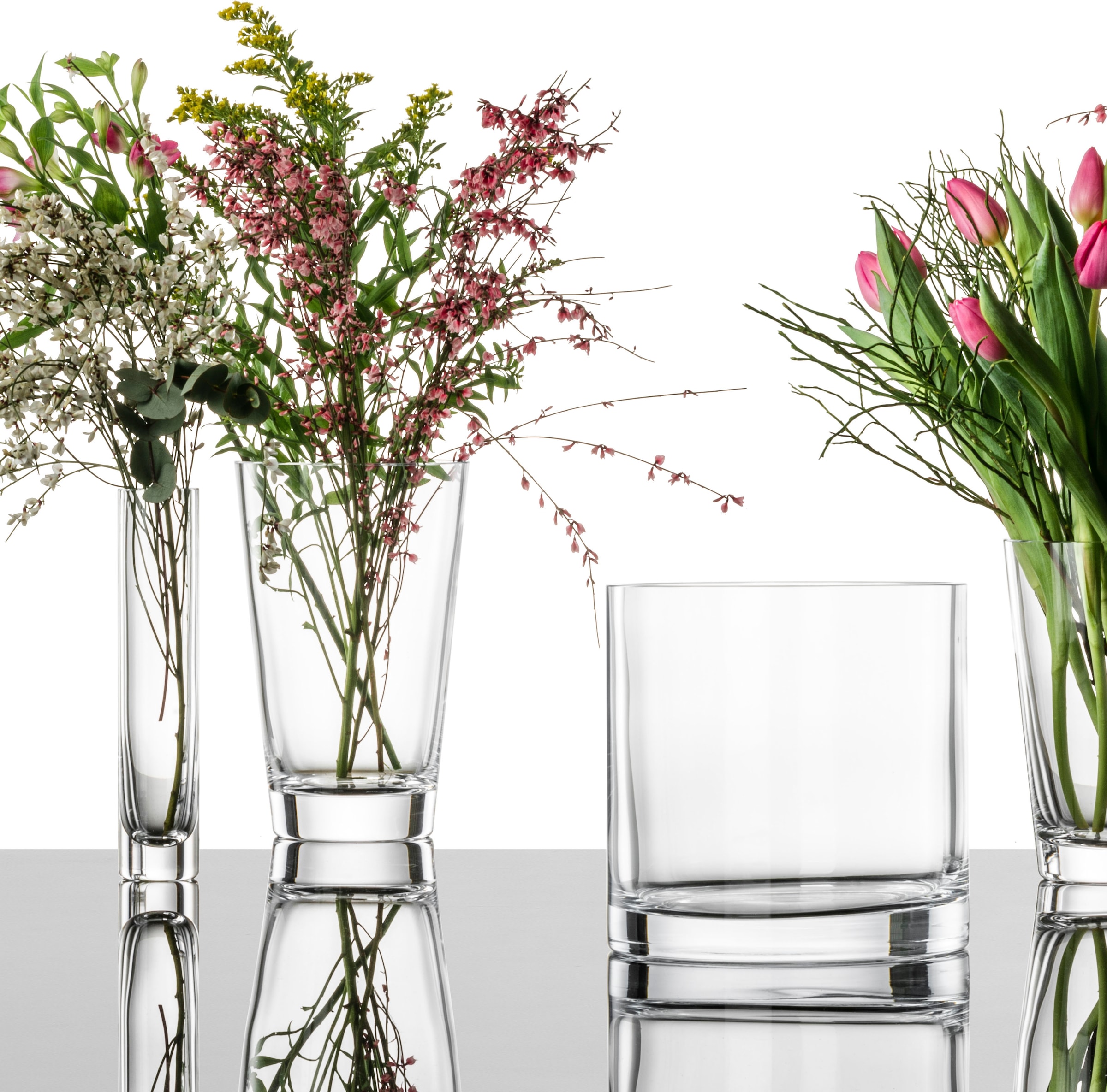Eisch Germany Tischvase »TONIO«, (1 St.), schwere, dickwandige Qualität, mundgeblasen, 18 cm
