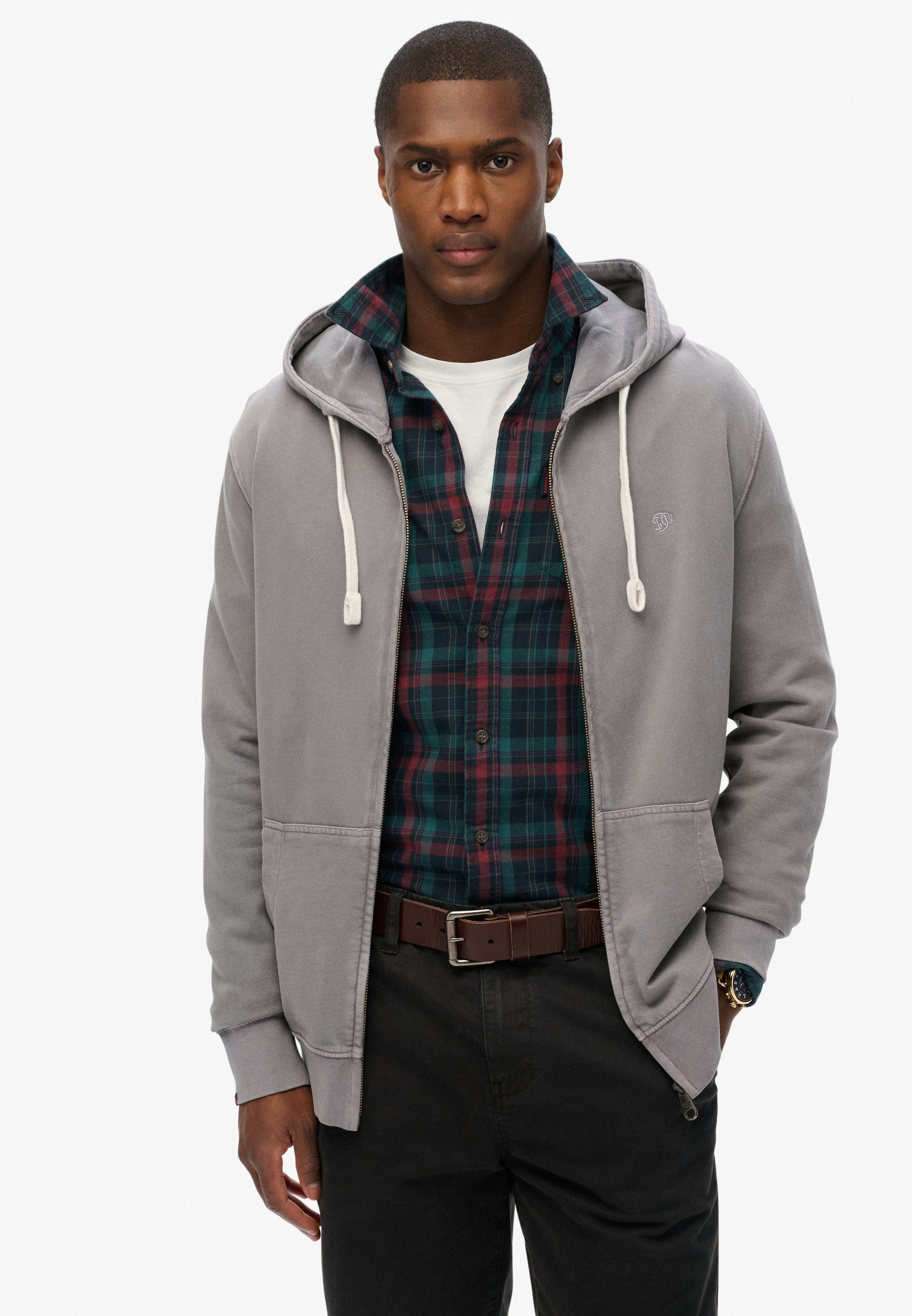 Superdry Kapuzensweatjacke »CLASSIC ESSENTIAL ZIPHOOD«