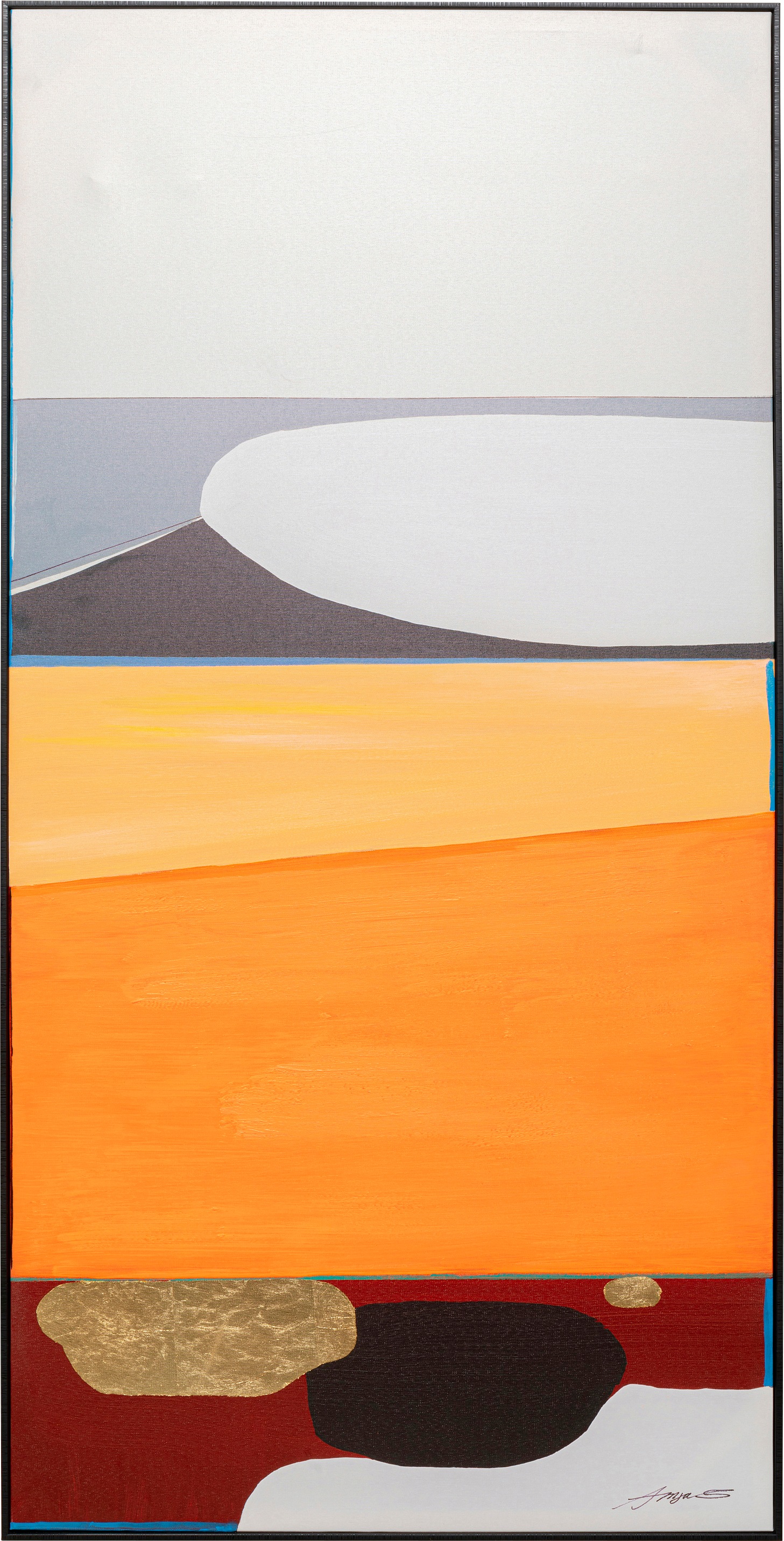 Kare Design Bild mit Rahmen »Gerahmtes Bild Abstract Shapes« günstig online kaufen