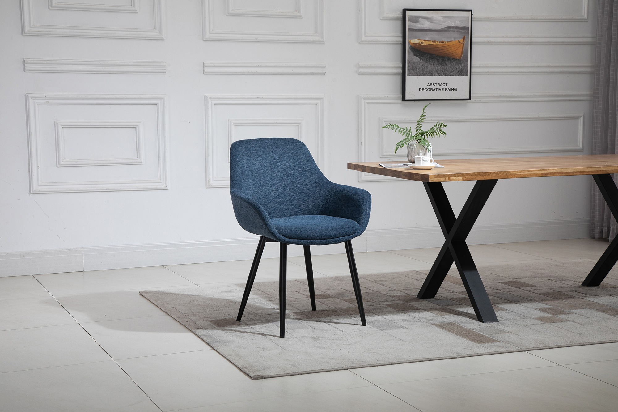 SalesFever Essgruppe, (Set, 5 tlg.), Tischplatte behandelt mit OSMO Hartwachs-Öl in seidenmattem Finish