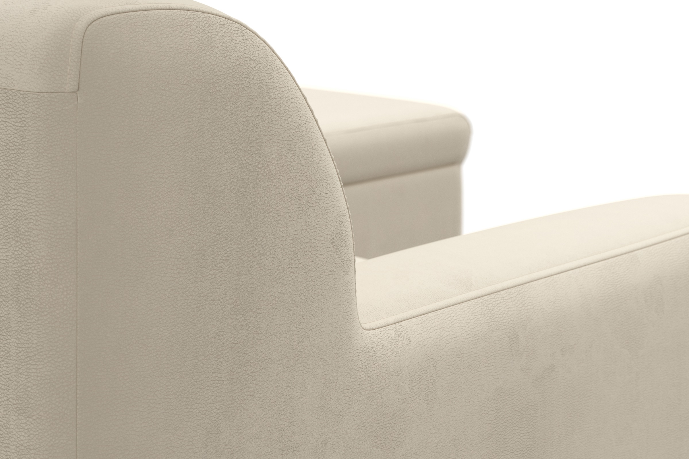 DOMO collection Ecksofa »Topper zeitlos elegant, kompakte Stellmaße, OTTOs Choice, L-Form«, mit Ottomane, wahlweise mit Schlaffunktion