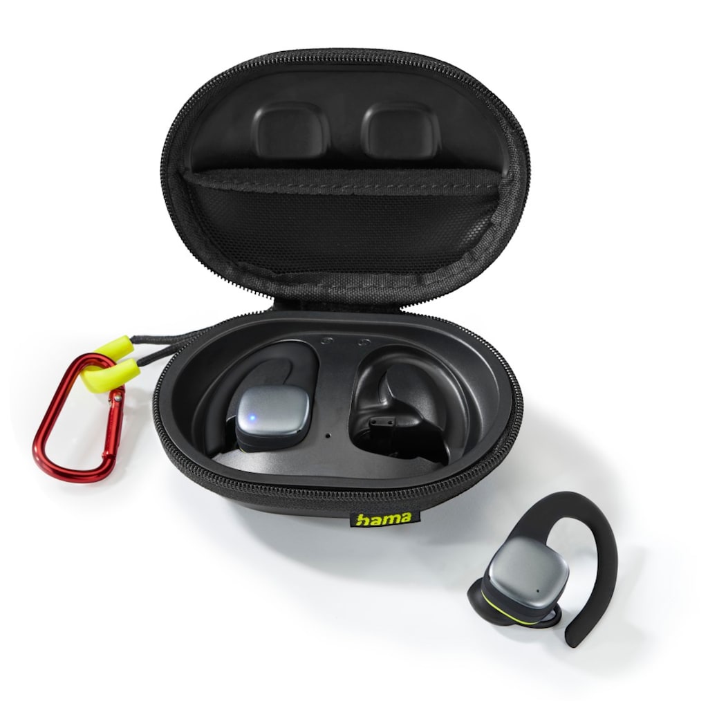 Hama Bluetooth-Kopfhörer »Wireless Bluetooth Headset, In-Ear Bluetooth Kopfhörer für den Sport«