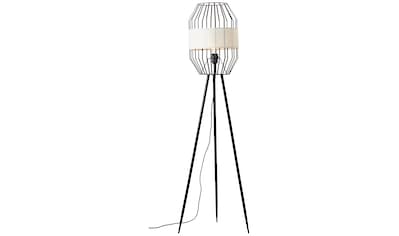 Brilliant Leuchten Stehlampe »Slope«, E27, 1 St., Stehlampe dreibeinig schwarz/natur kaufen
