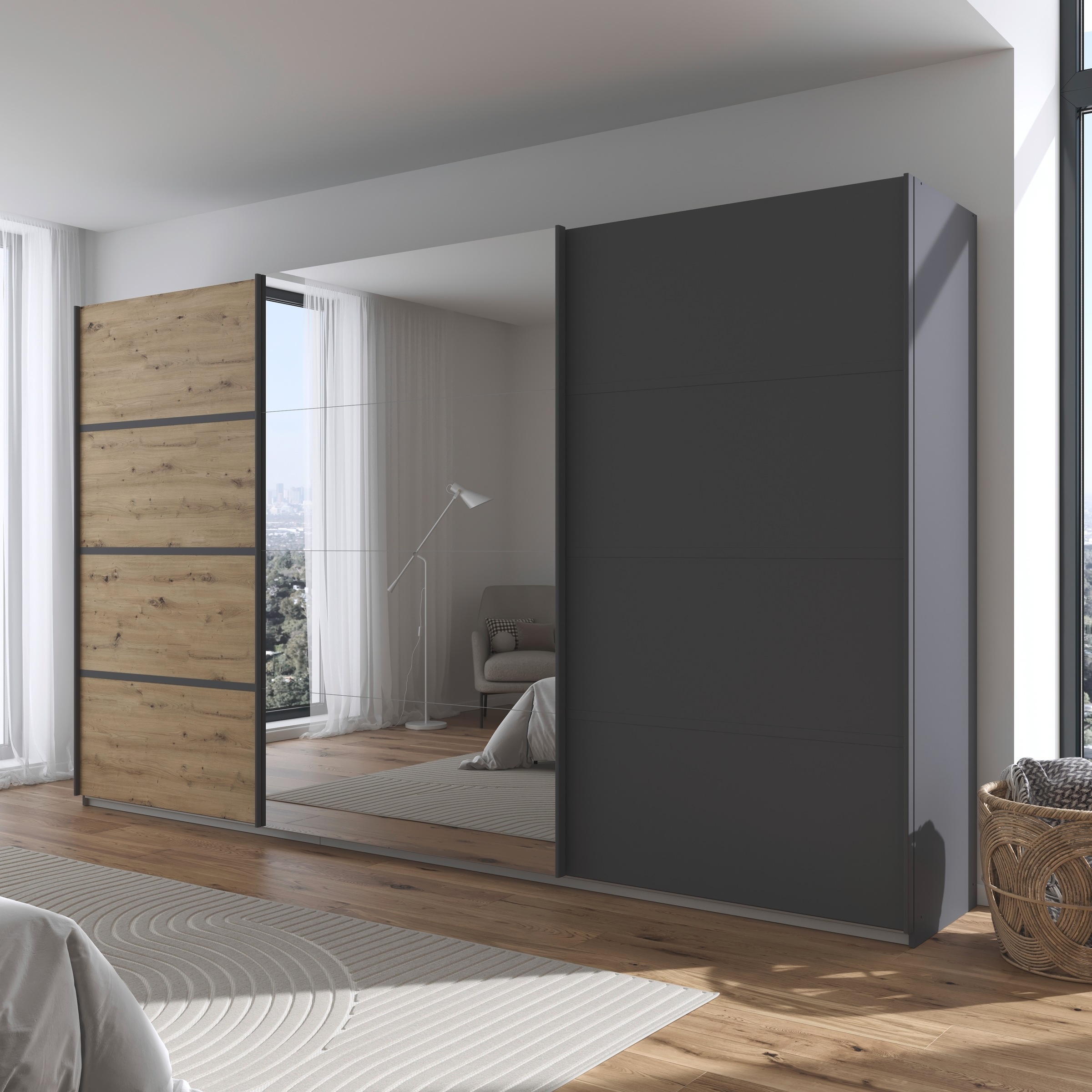 rauch Kleiderschrank »Schwebetürenschrank Garderobe Schrank TOP ANGEBOT Avo günstig online kaufen
