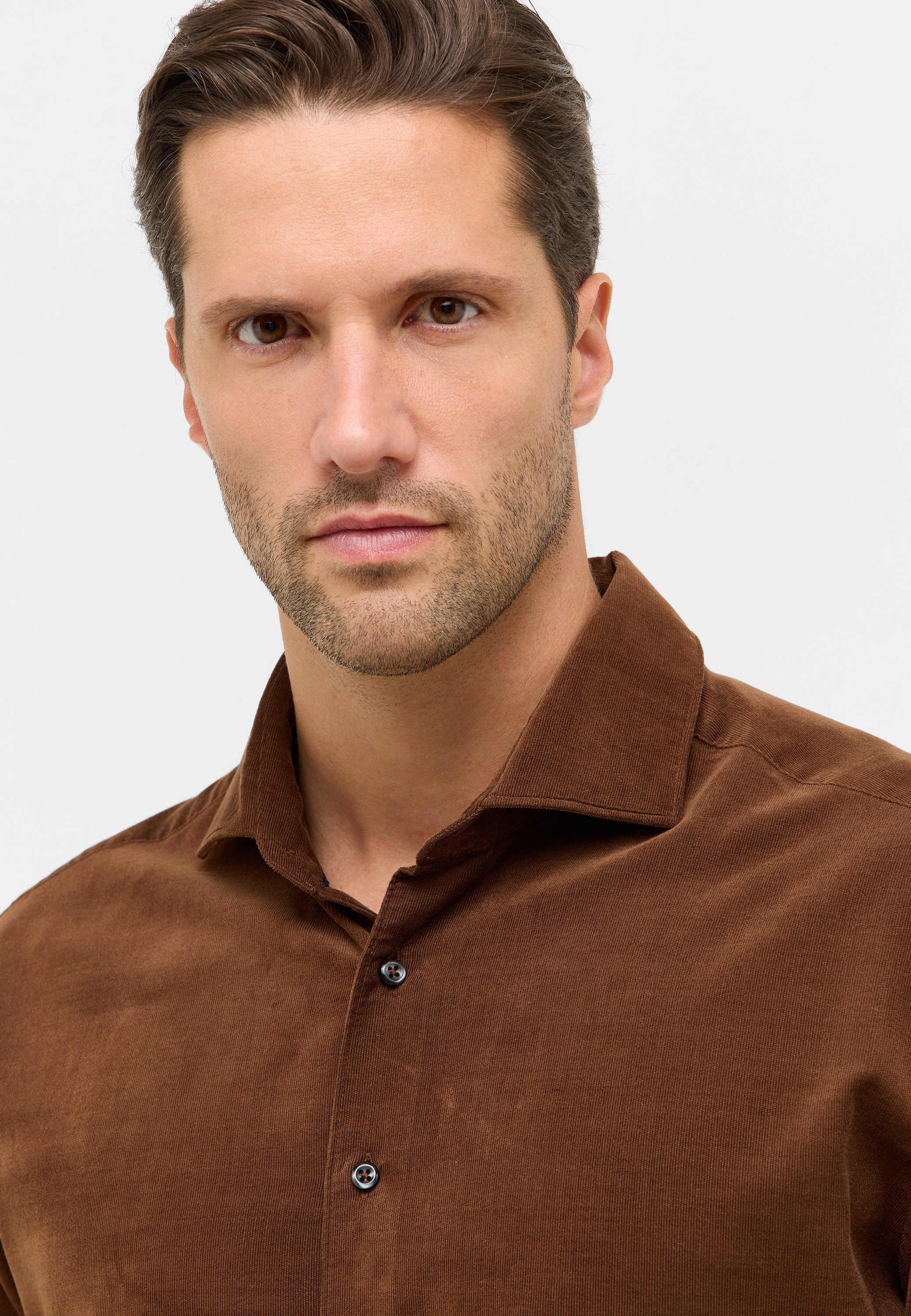 Eterna Langarmhemd »MODERN FIT« EASY IRON (bügelleicht)