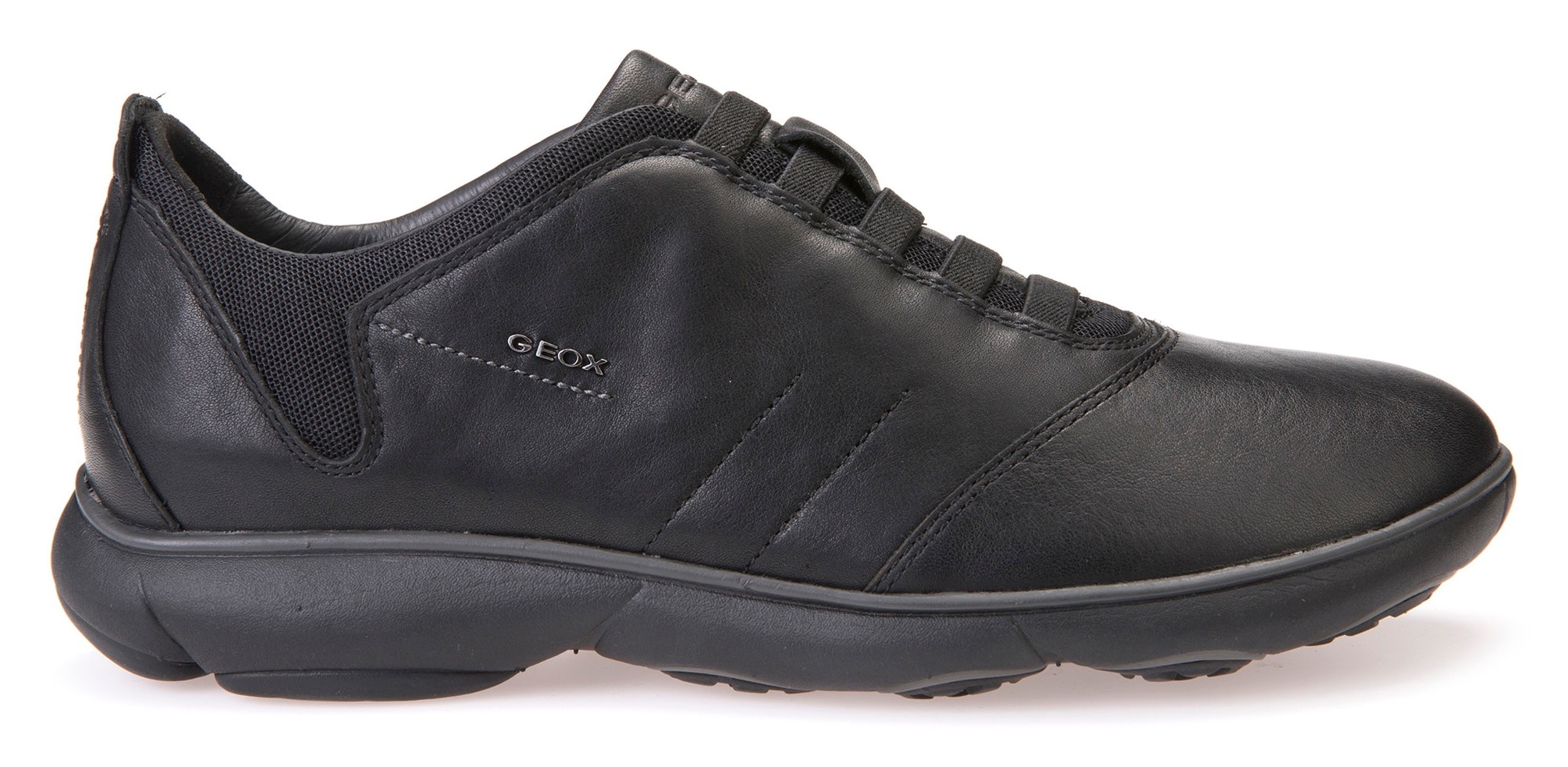 Geox Slipper, Schnürschuh, Freizeitschuh mit Textilfutter