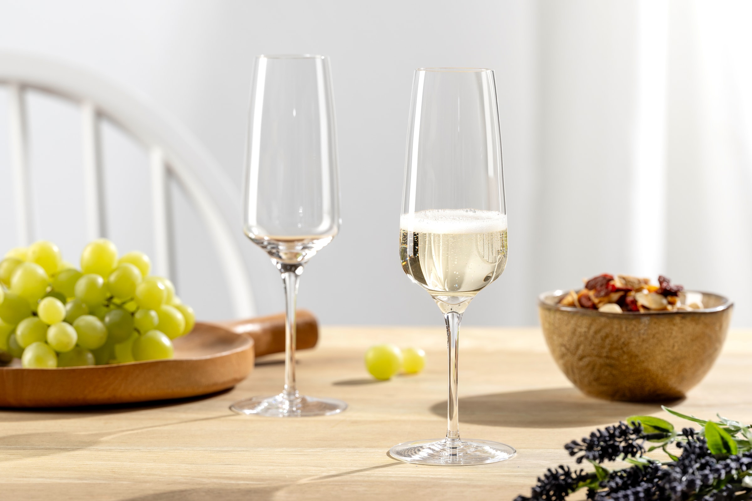 LEONARDO Sektglas »Glas CESTI, 240 ml, 6er-Set«, (Set, 6 tlg.), spülmaschinengeeignet