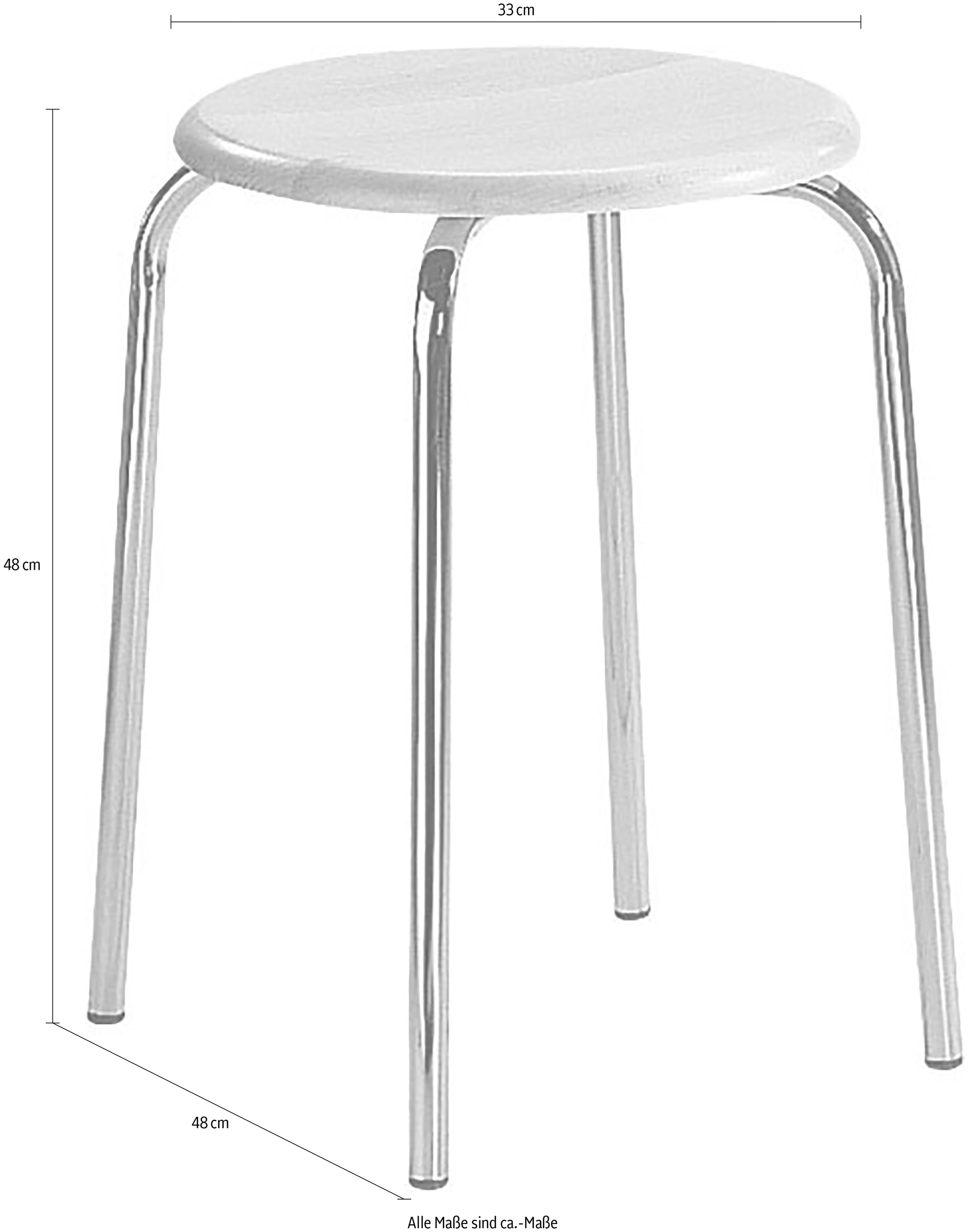 Mayer Sitzmöbel Sitzhocker »1134«, (1 St.), Hocker 1134