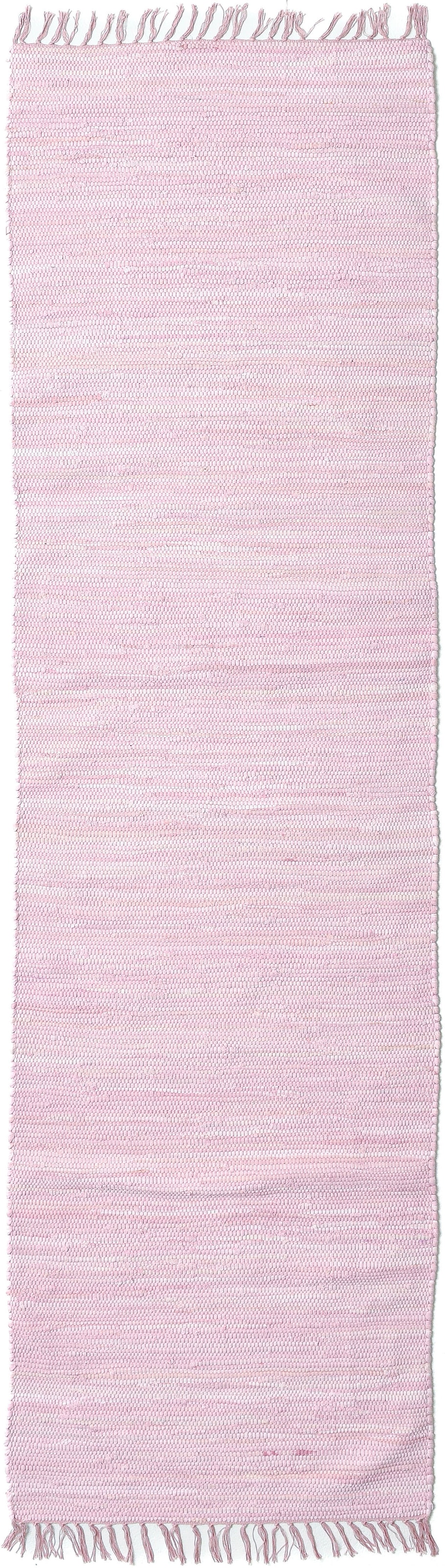 OTTO home Teppich »Ares« rechteckig 5 mm Höhe Uni Farben, handgewebt, mit F günstig online kaufen