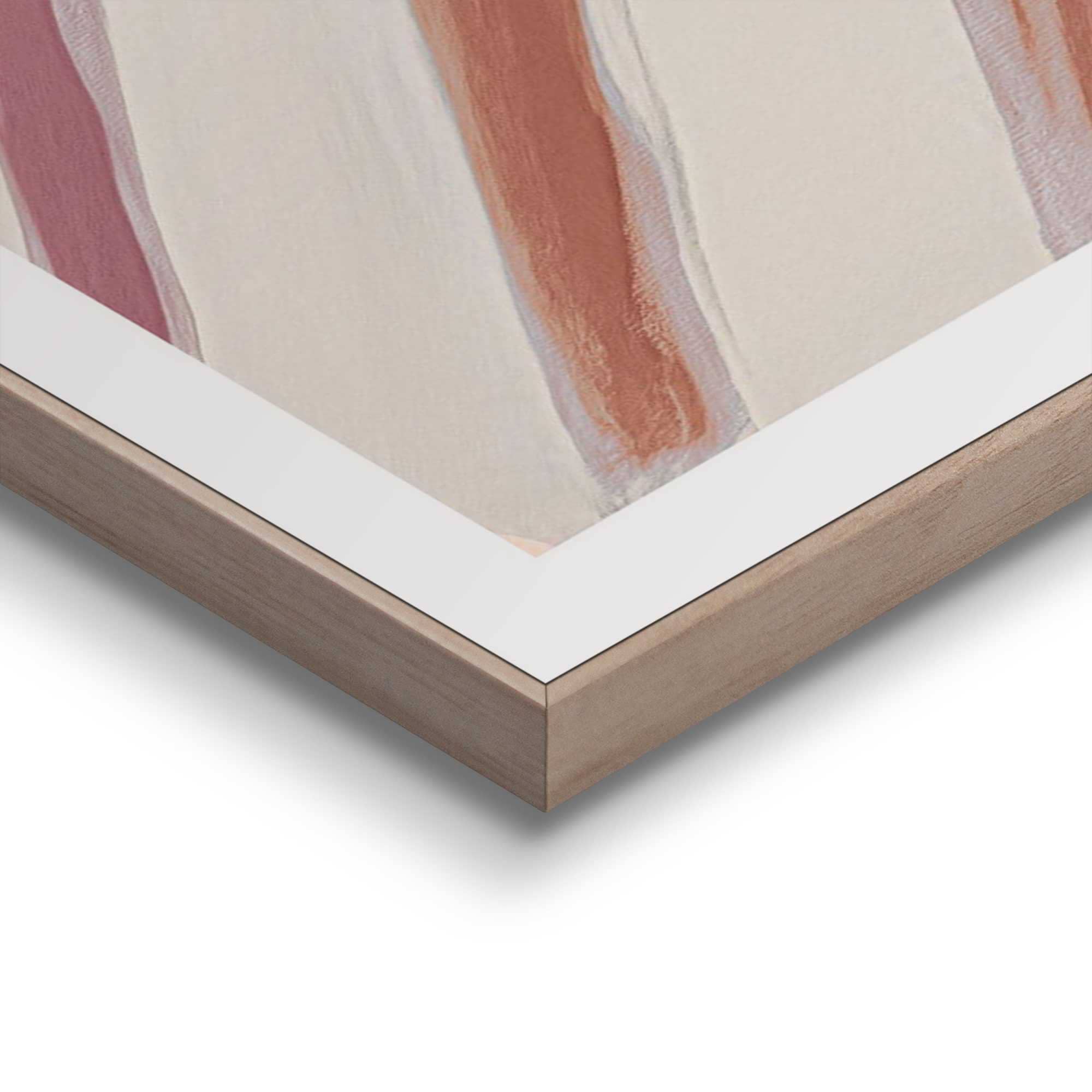 Reinders! Bild mit Rahmen »Striped Figure«