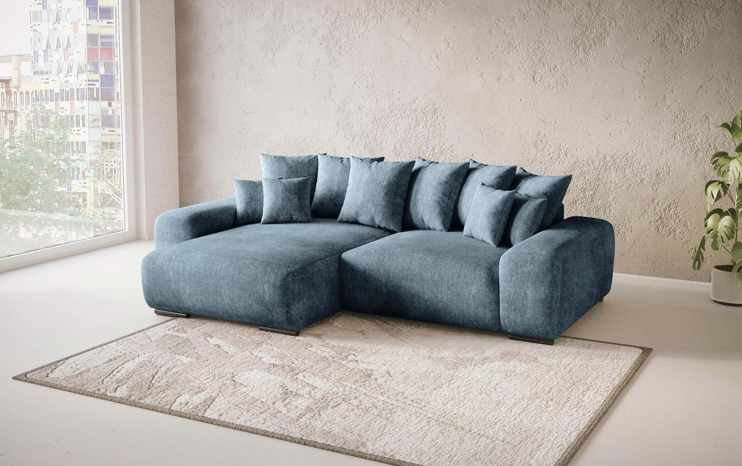 Mr. Couch Polsterecke »Sundance, L-Form«, Dauerschläfer mit Bett, Bettkaste günstig online kaufen