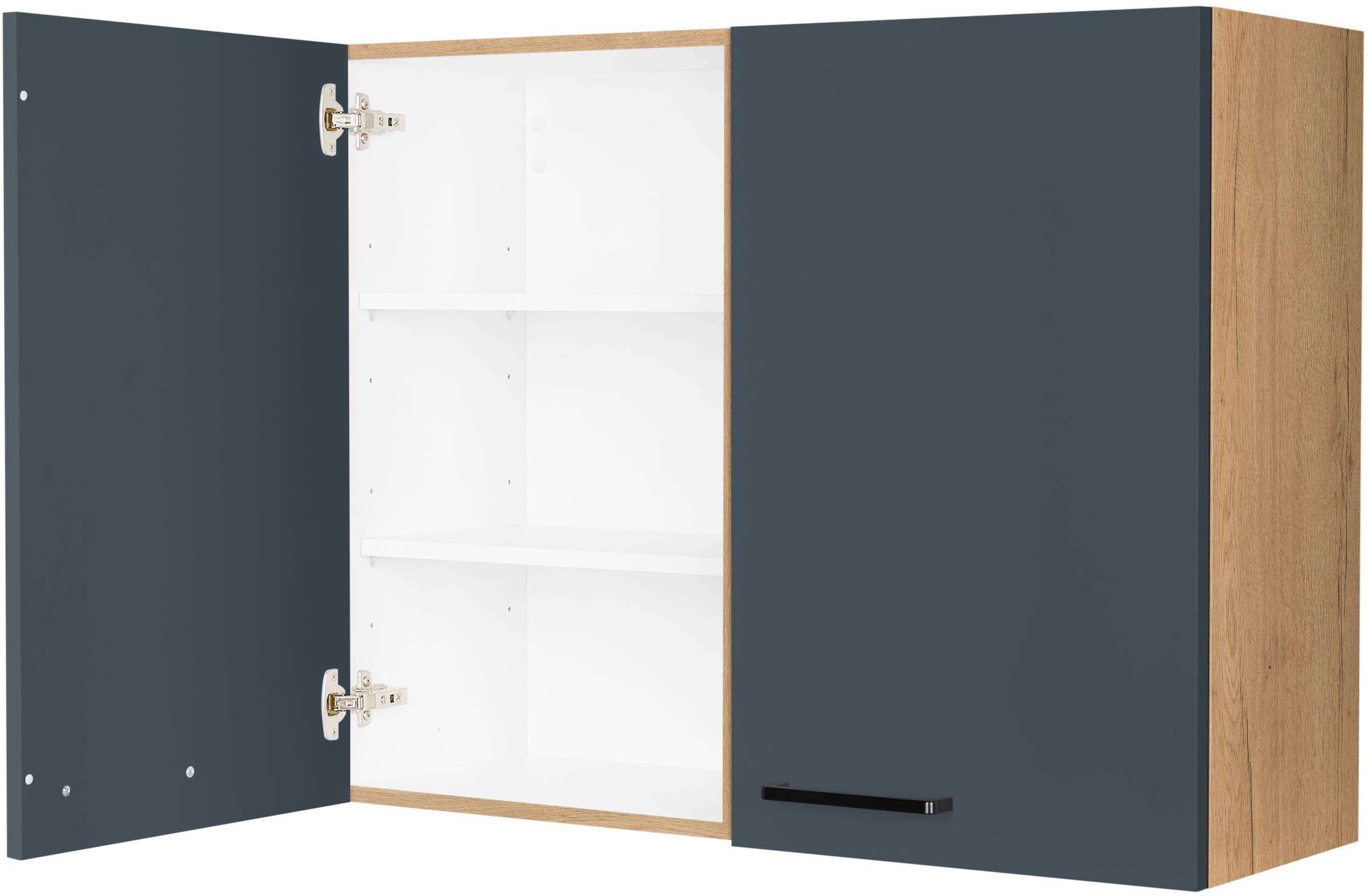 nobilia® Hängeschrank »"Easytouch", vormontiert, mit zwei Einlegeböden,« Breite 90 cm