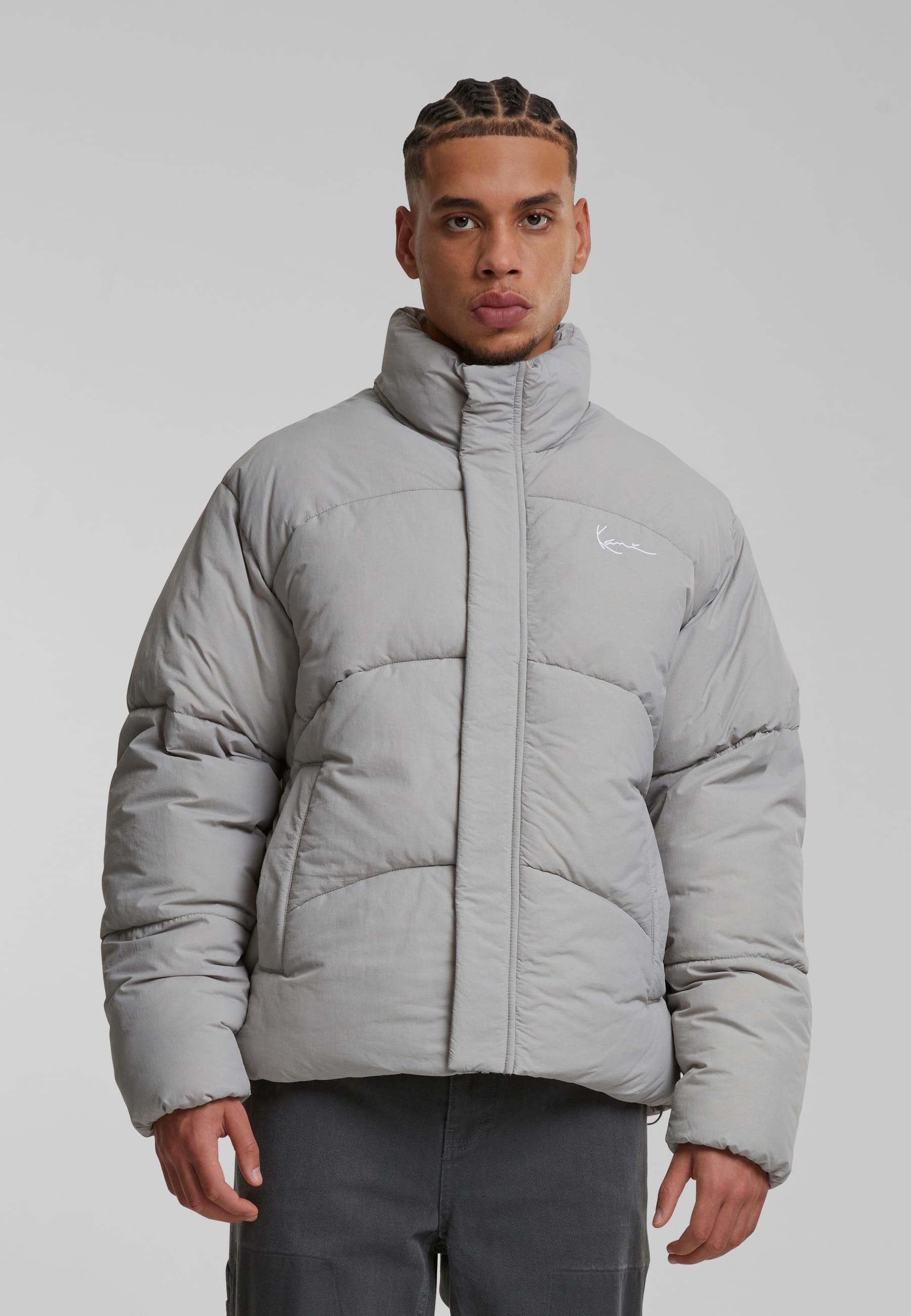 Karl Kani Winterjacke »Karl Kani Karl Kani Small Signature Puffer Jacket« 1 Stk. tlg. ohne Kapuze