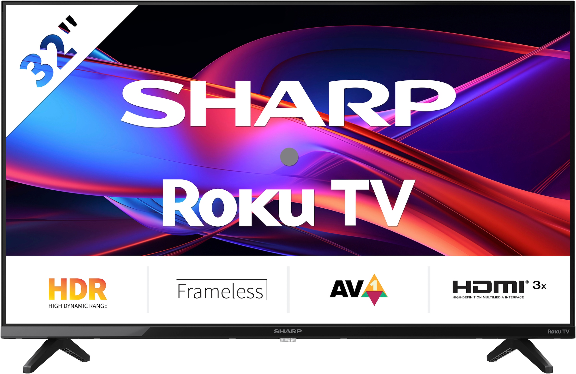 Sharp LED-Fernseher, HD, Smart-TV