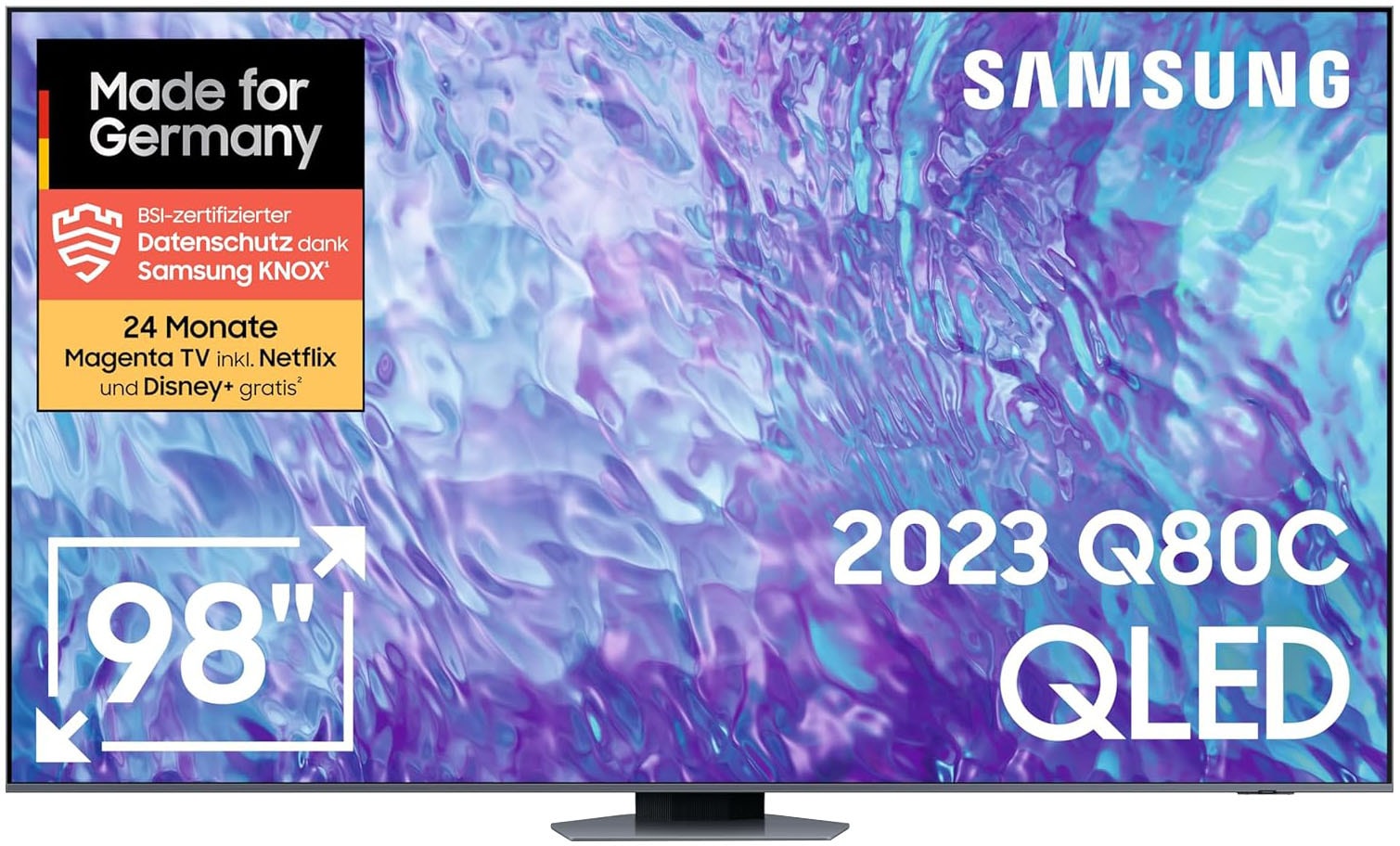 Samsung LED-Fernseher »GQ98Q80CAT«, Smart-TV