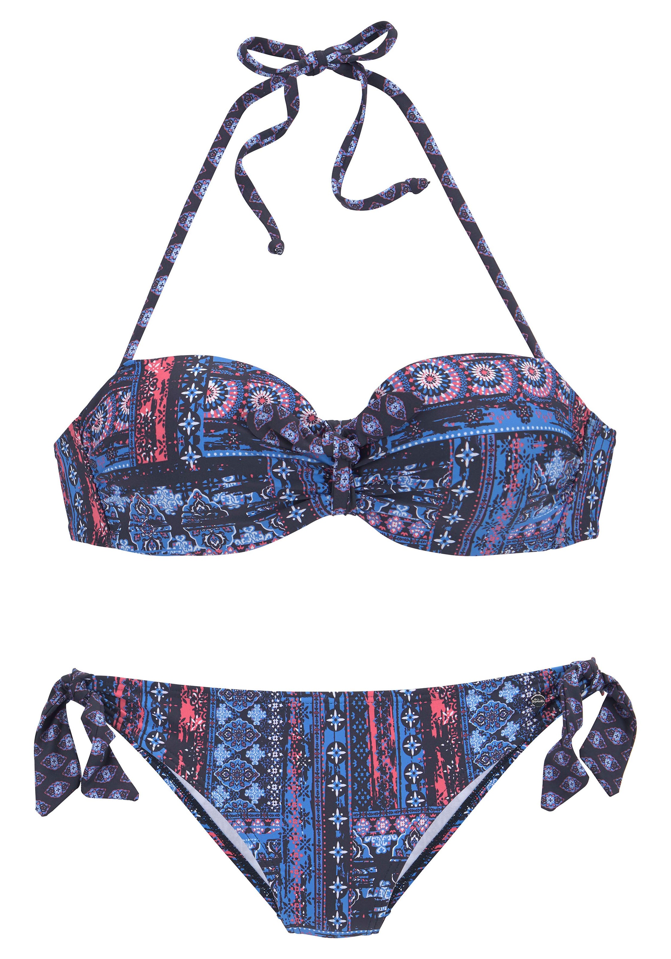 2. Bild von s.Oliver Bügel-Bandeau-Bikini, mit geraffter Mitte