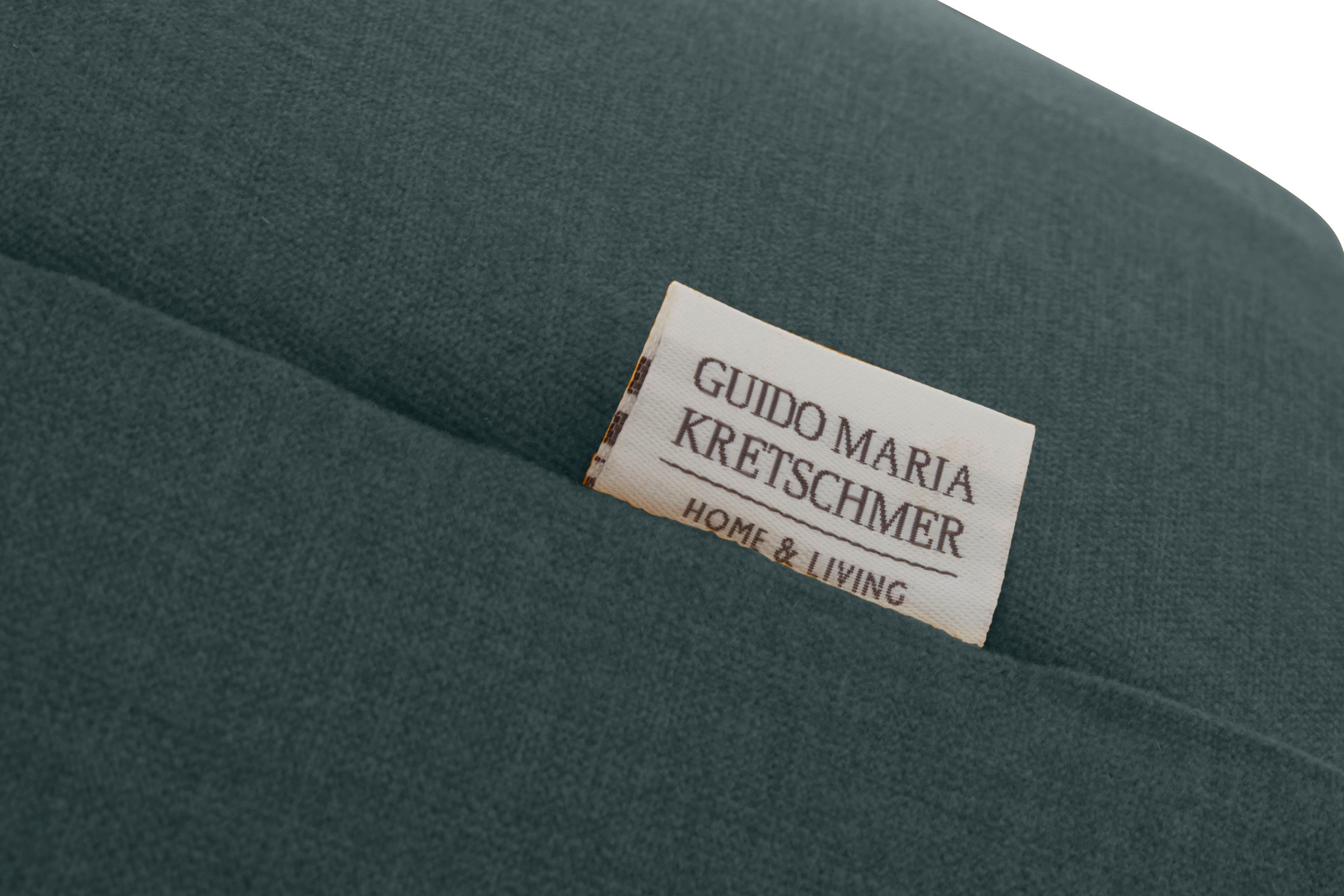 Guido Maria Kretschmer Home&Living Loveseat »Amiens Sessel Loungesessel«, mit wunderschöner Knopfheftung im Rücken