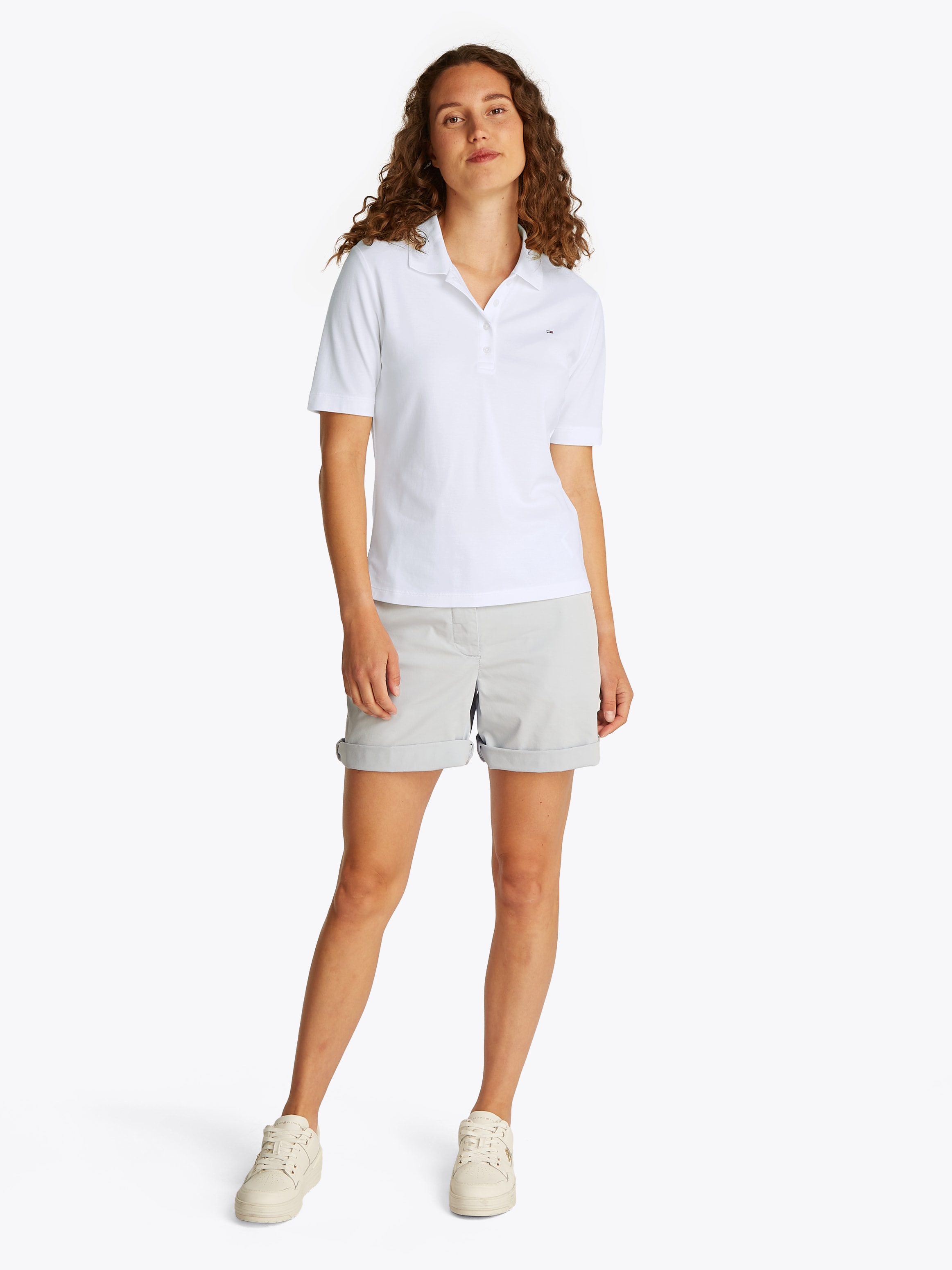 Tommy Hilfiger Poloshirt »1985 Regular Fit Pique Premium Polo«, mit Logo-Stickerei, mit Seitenschlitzen