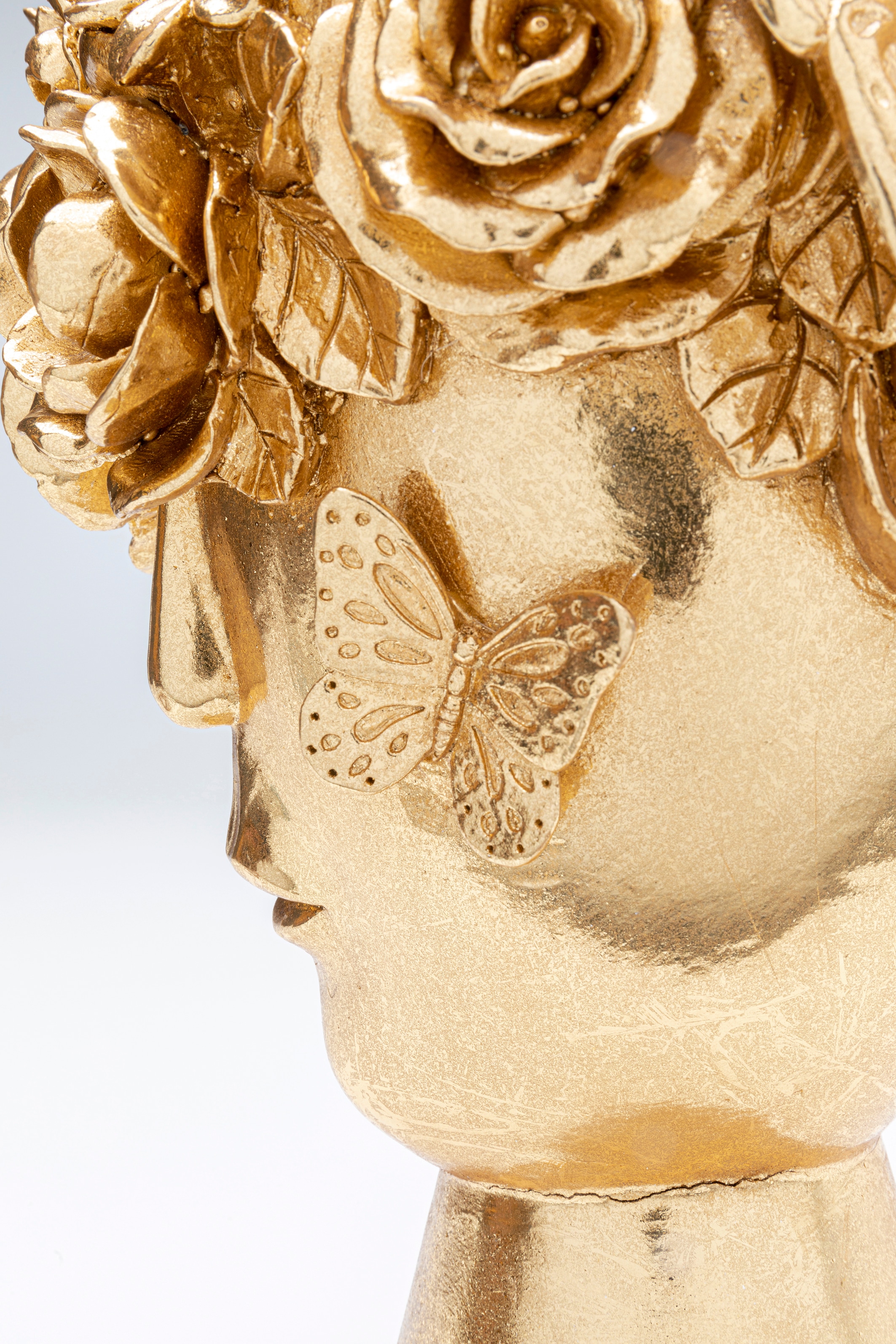 Kare Design Dekovase »Deko Vase Flowercrown Gold 20cm«
