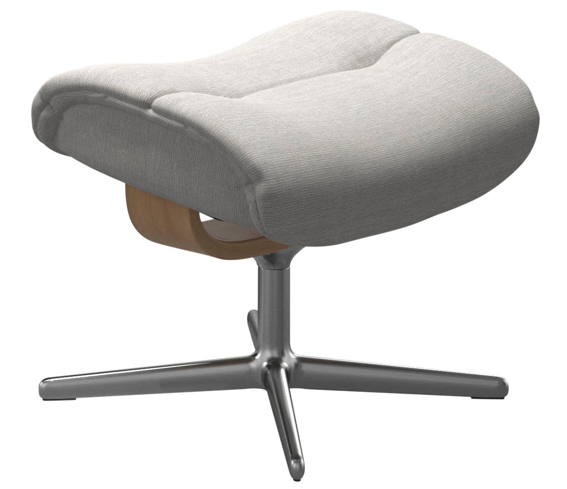 Stressless® Fußhocker »Sunrise«, mit Cross Base, Größe S, M & L, Holzakzent Eiche