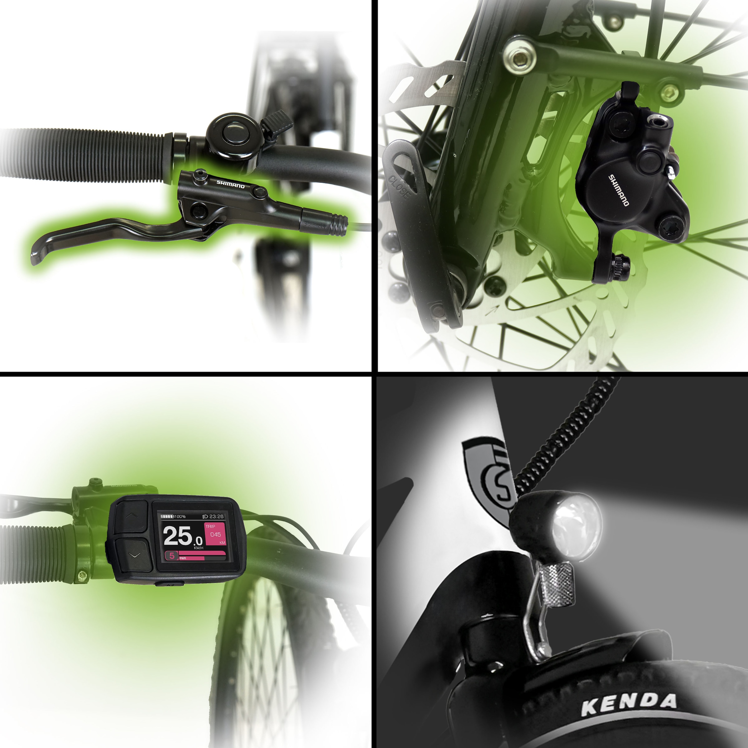 SachsenRad E-Bike »C3T«, 1 Gang, Shimano, keine, Heckmotor 250 W