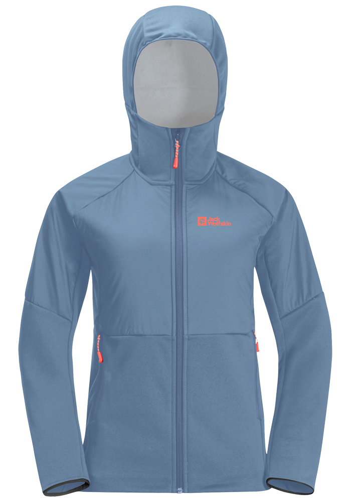 Jack Wolfskin Kapuzenfleecejacke »ALPGRAT PRO INS FZ W«, mit Kapuze