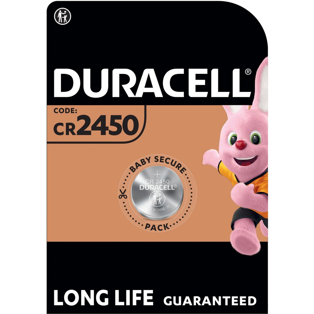 Duracell Batterie »1 Stück Electronics«, CR2450, 3 V, (1 St.)