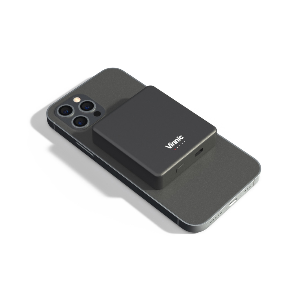 Vinnic Powerbank »MANA Magnetic Wireless Powerbank 8.000mAh«, Vinnic MANA Magnetic Wireless Powerbank 8.000mAh,blue