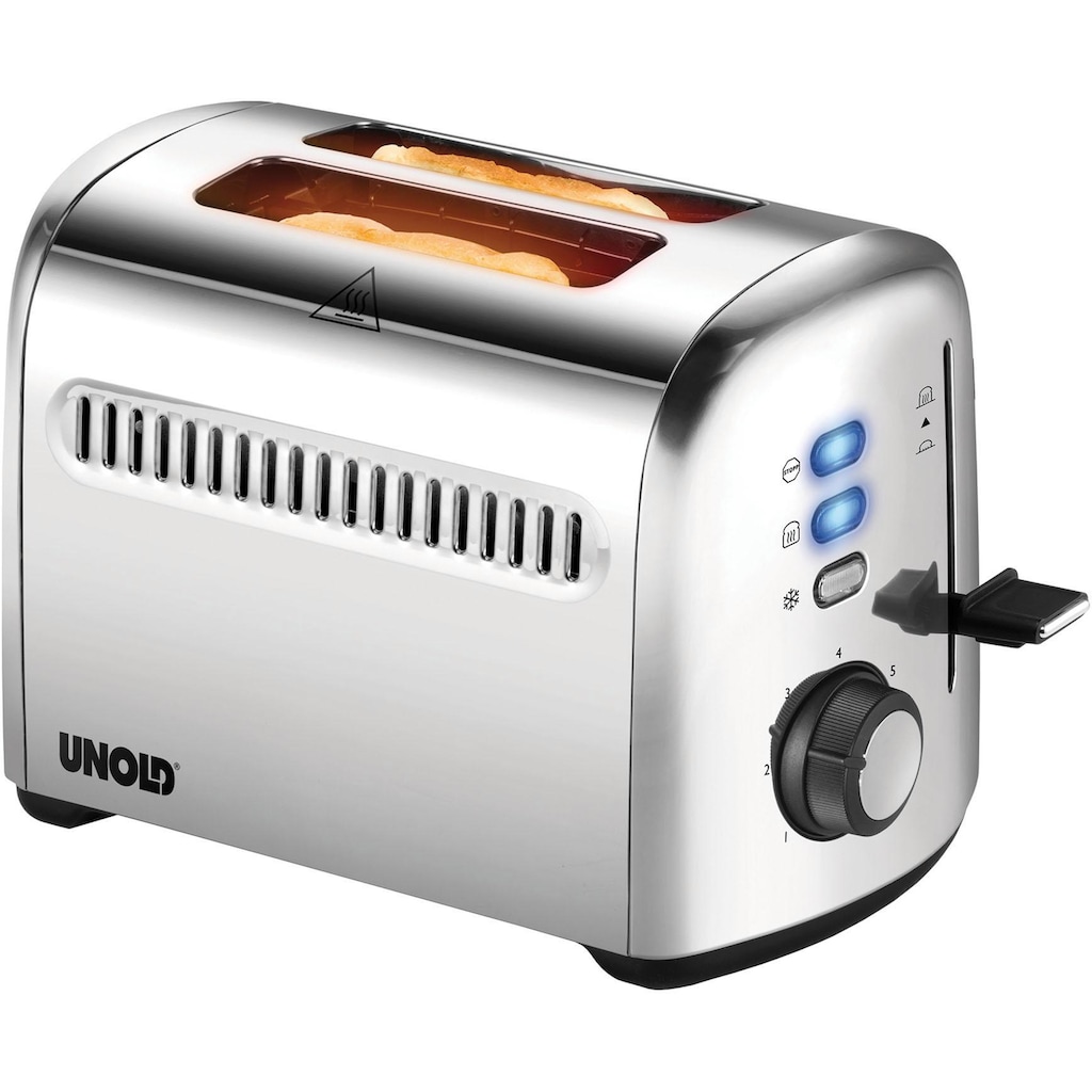 Unold Toaster »2er Retro 38326«, 2 kurze Schlitze, 950 W