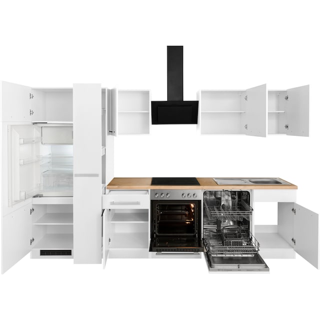 wiho Küchen Küchenzeile »Unna«, mit E-Geräten, Breite 310 cm online  bestellen