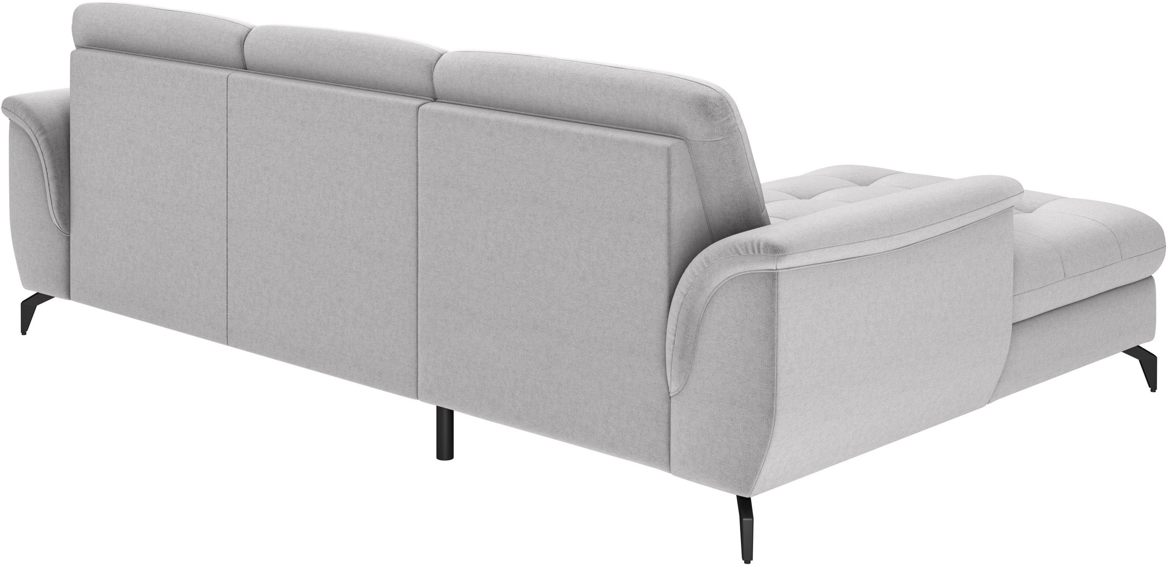 sit&more Ecksofa »Zora L-Form«, wahlweise mit Bettfunktion und Bettkasten