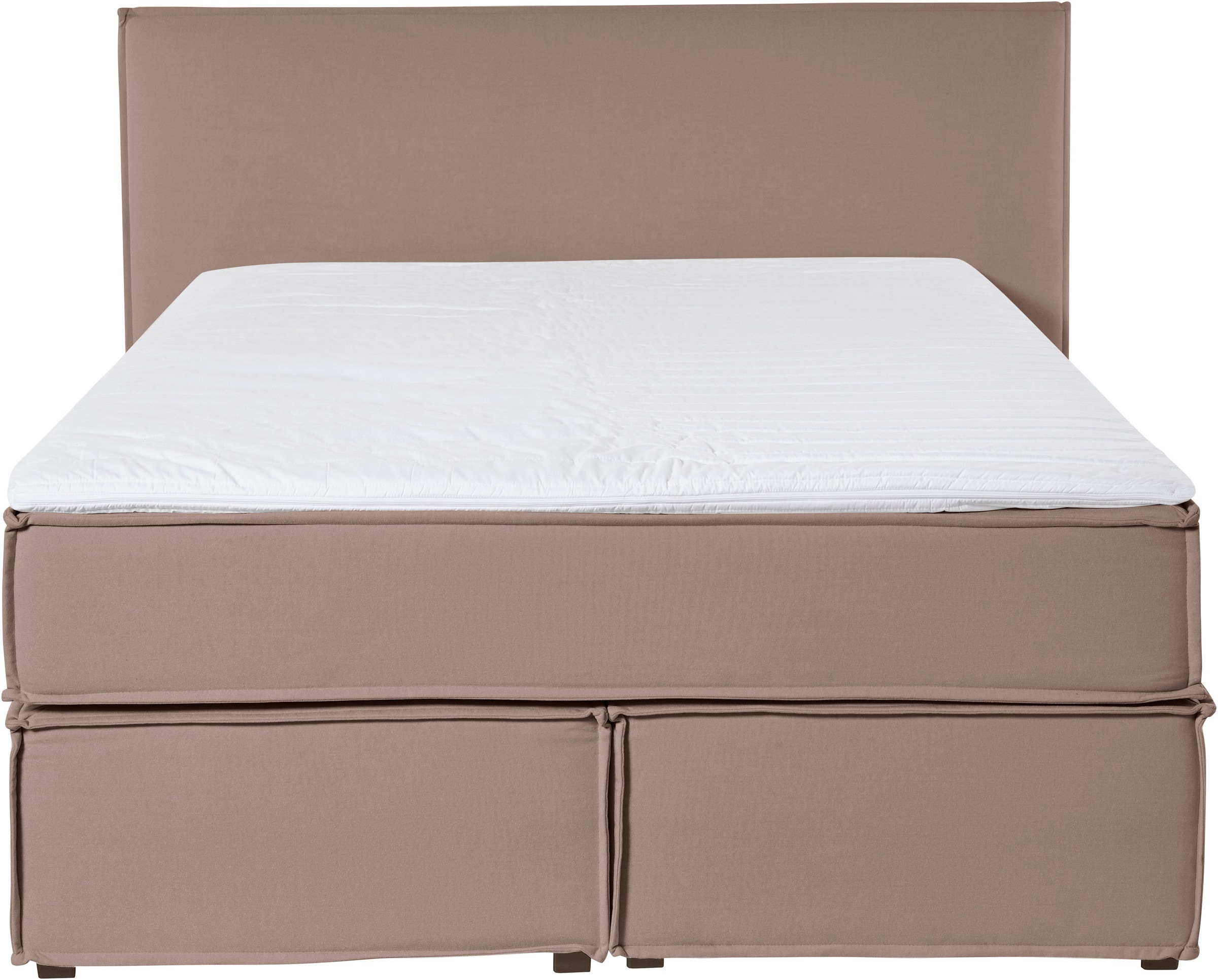 LeGer Home by Lena Gercke Boxspringbett "Yuma" incl. Topper, in 4 Breiten, günstig online kaufen