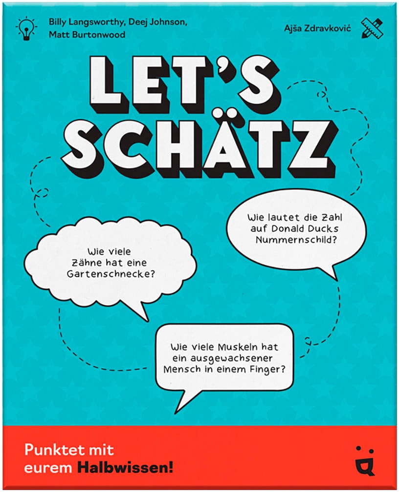 Helvetiq Spiel »Let's Schätz« Made in Europe