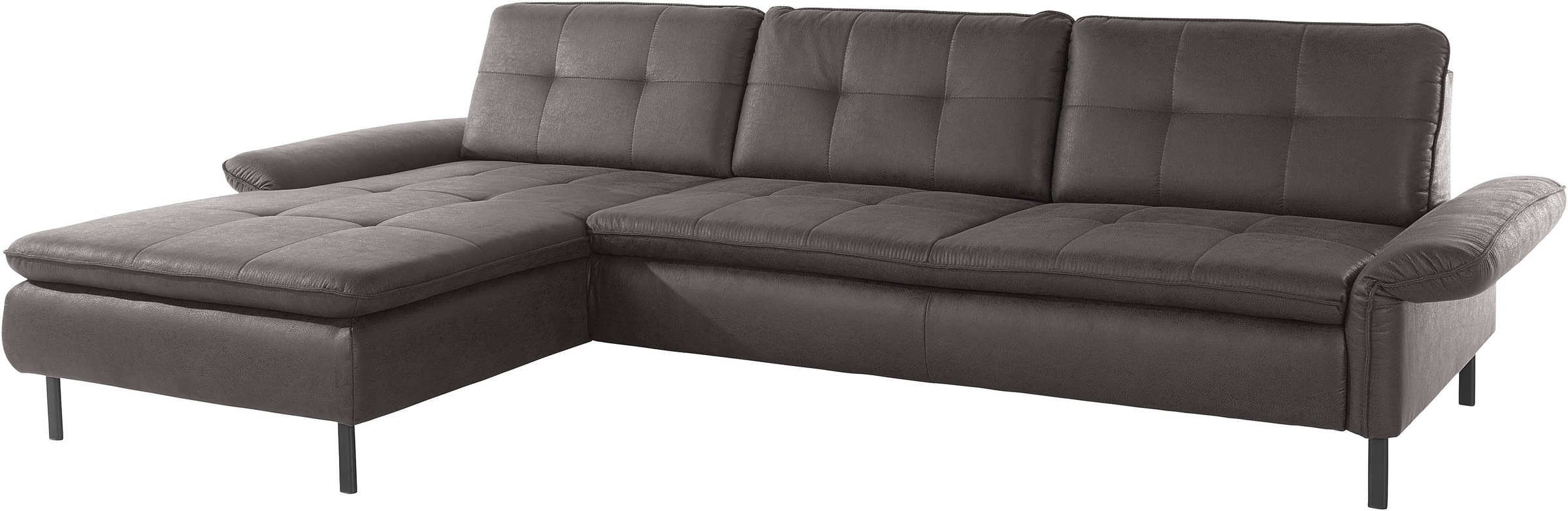 INOSIGN Ecksofa »Birkholm L-Form«, Armlehnverstellung, auch in Easy Clean Bezug - mit Wasser zu reinigen