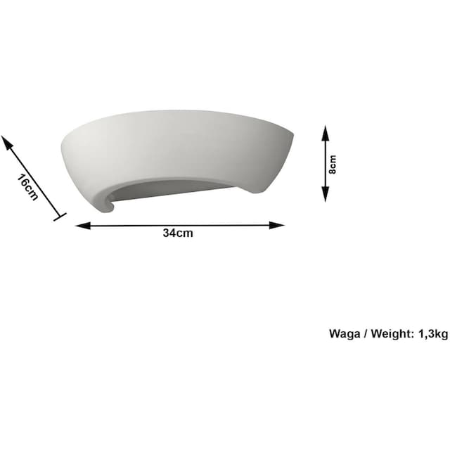 SOLLUX lighting Wandleuchte »OSCAR«, 1 flammig-flammig auf Raten kaufen