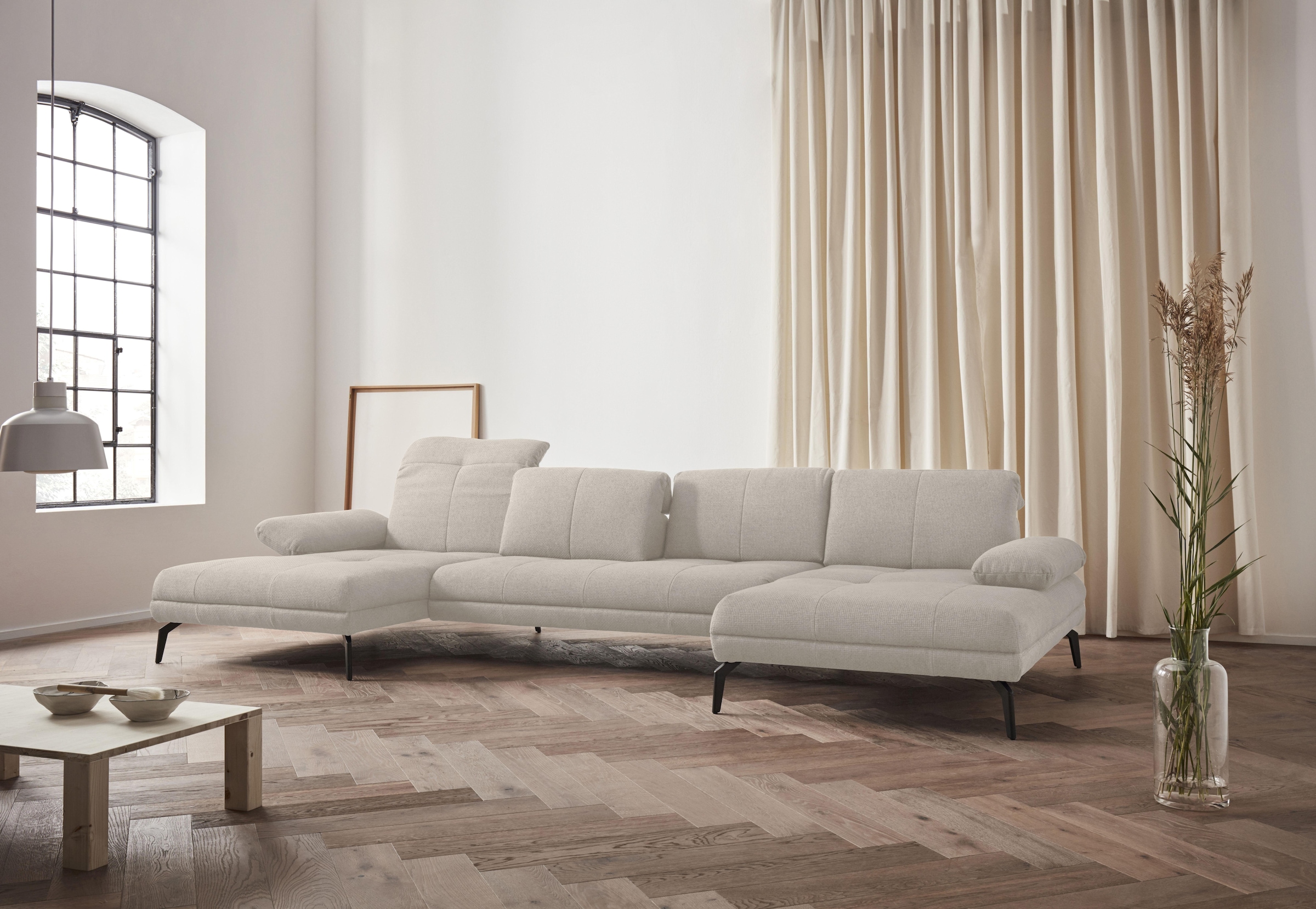 andas Wohnlandschaft »Stenlille Multifunktions-Sofa, U-Form«, incl. Sitztie günstig online kaufen