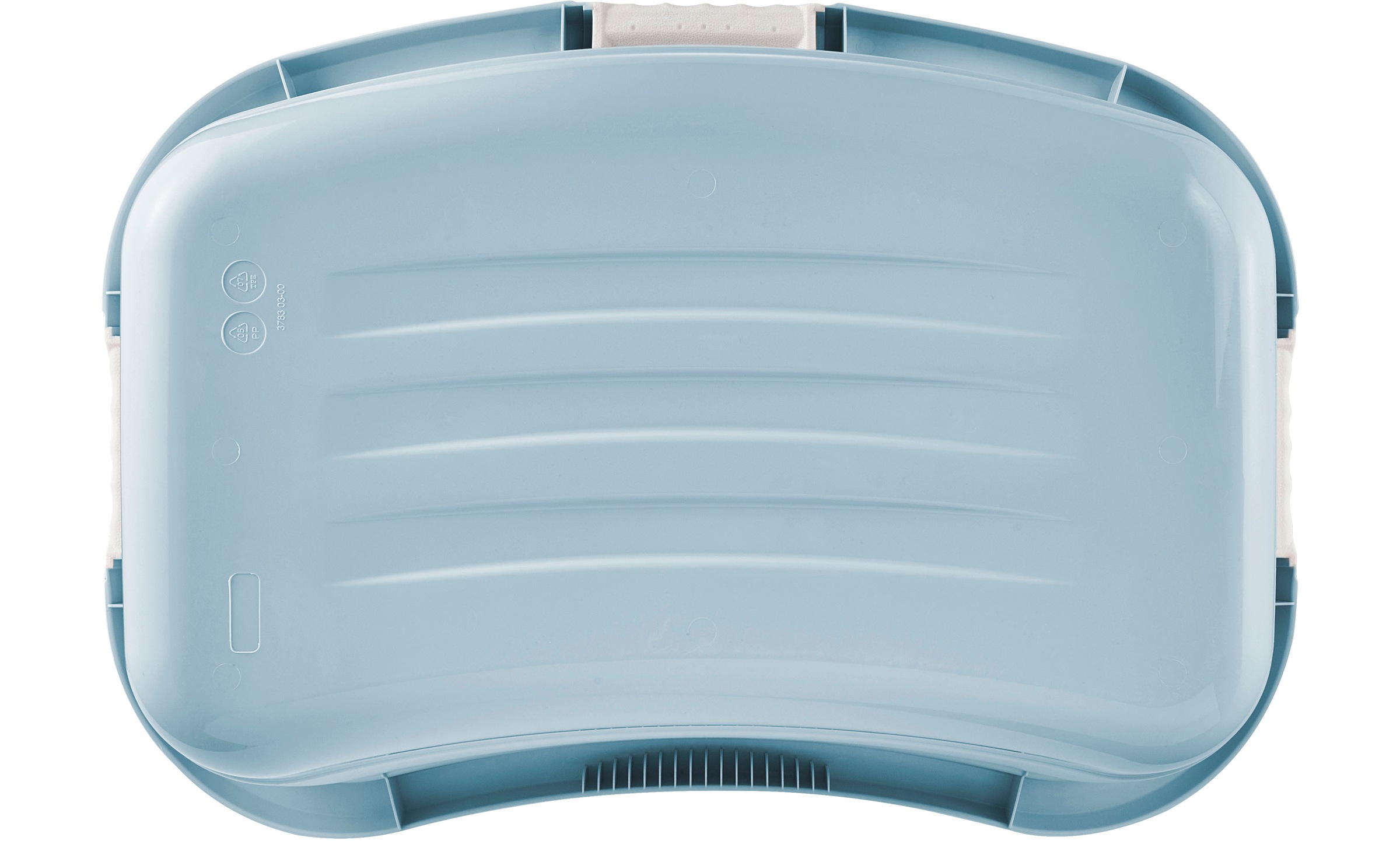keeeper Wäschewanne »janne, ergonomisch, mit Softgriffen, 65 x 45 x 28 cm, 50 l« Wäschekorb, Wanne in Nierenform